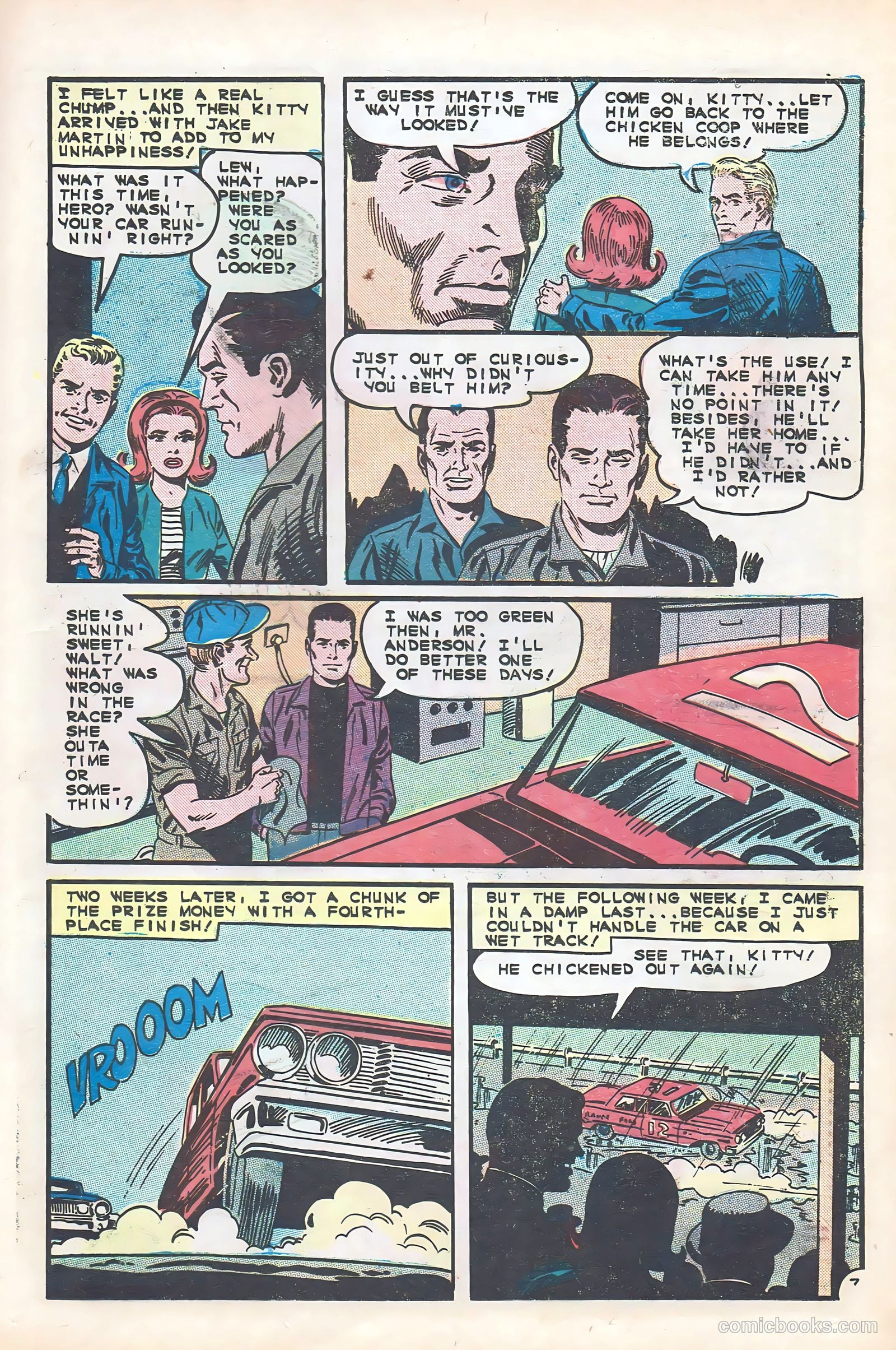 Hot Rod Racers #7 (1966) — page 21 of 36