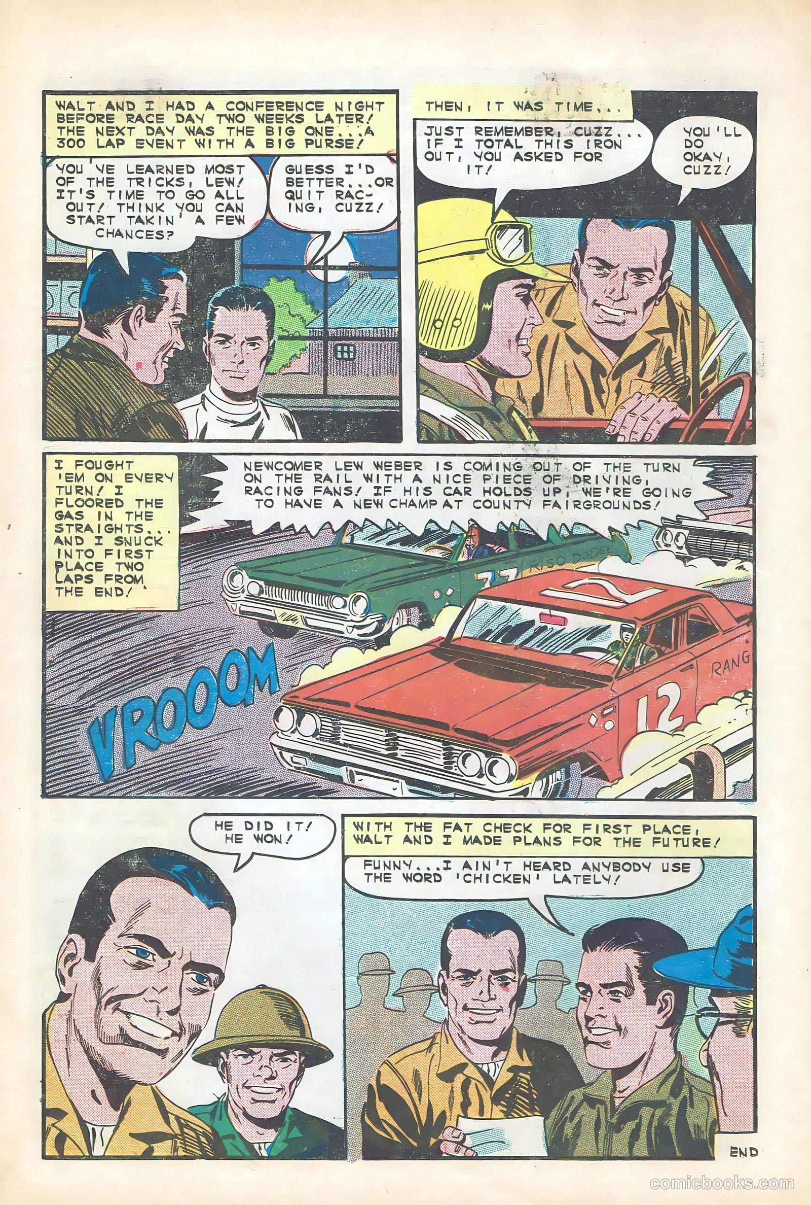 Hot Rod Racers #7 (1966) — page 22 of 36