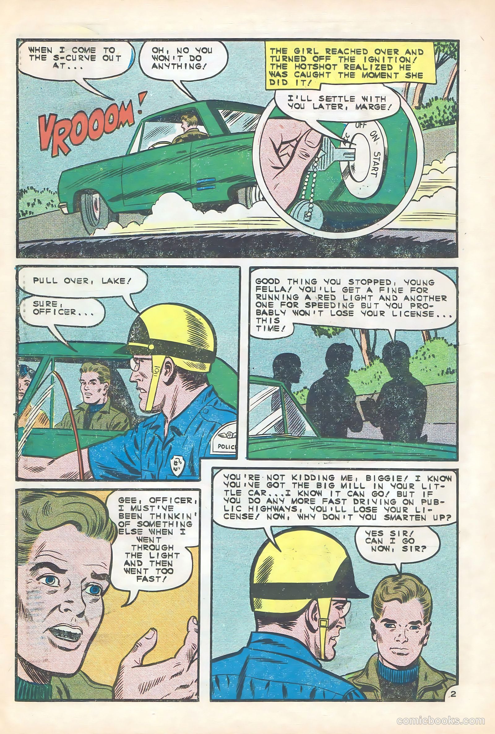 Hot Rod Racers #7 (1966) — page 26 of 36