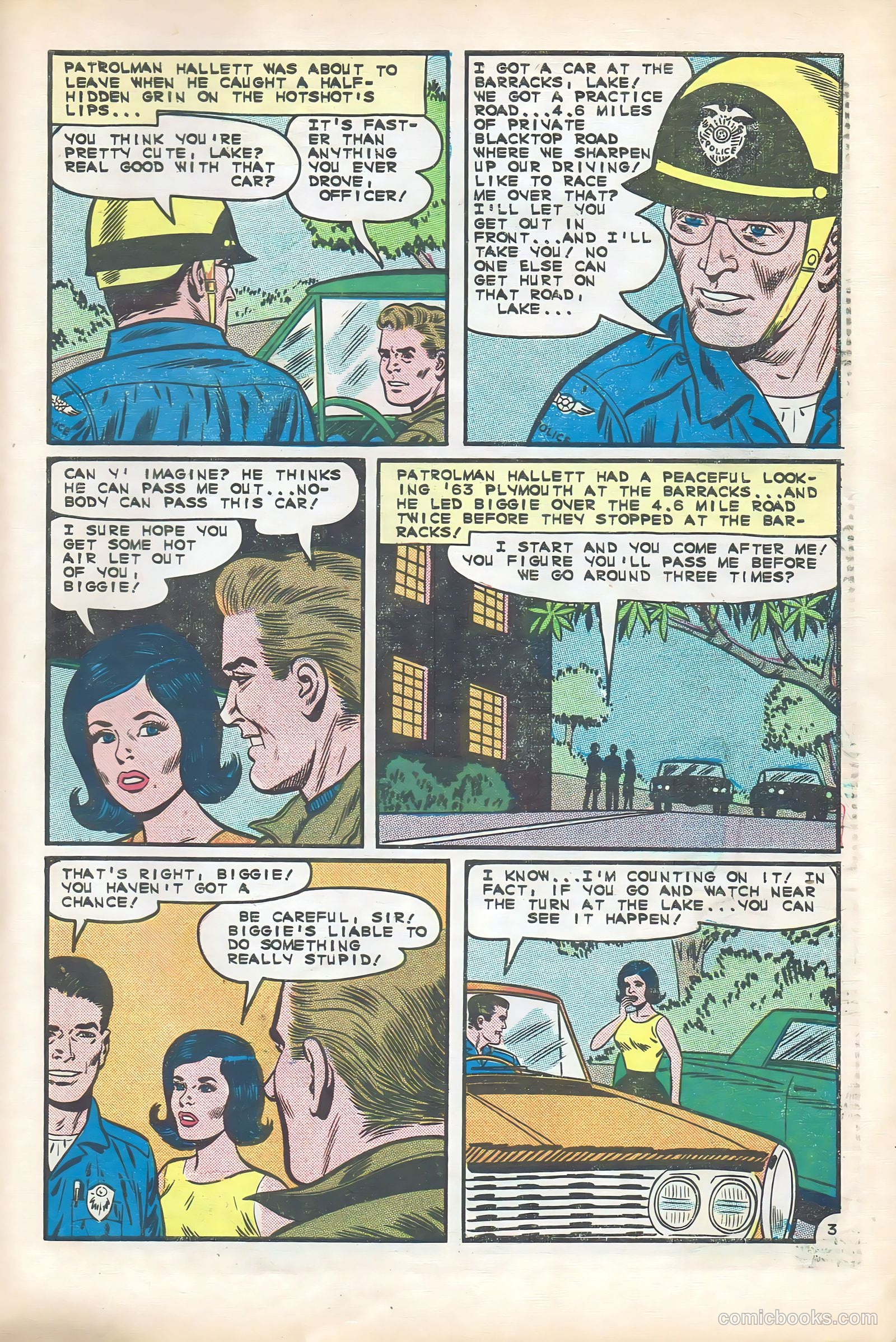 Hot Rod Racers #7 (1966) — page 27 of 36