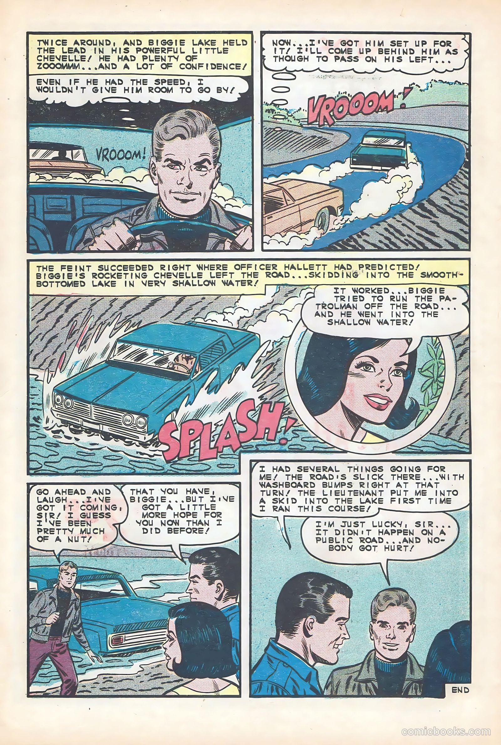 Hot Rod Racers #7 (1966) — page 28 of 36