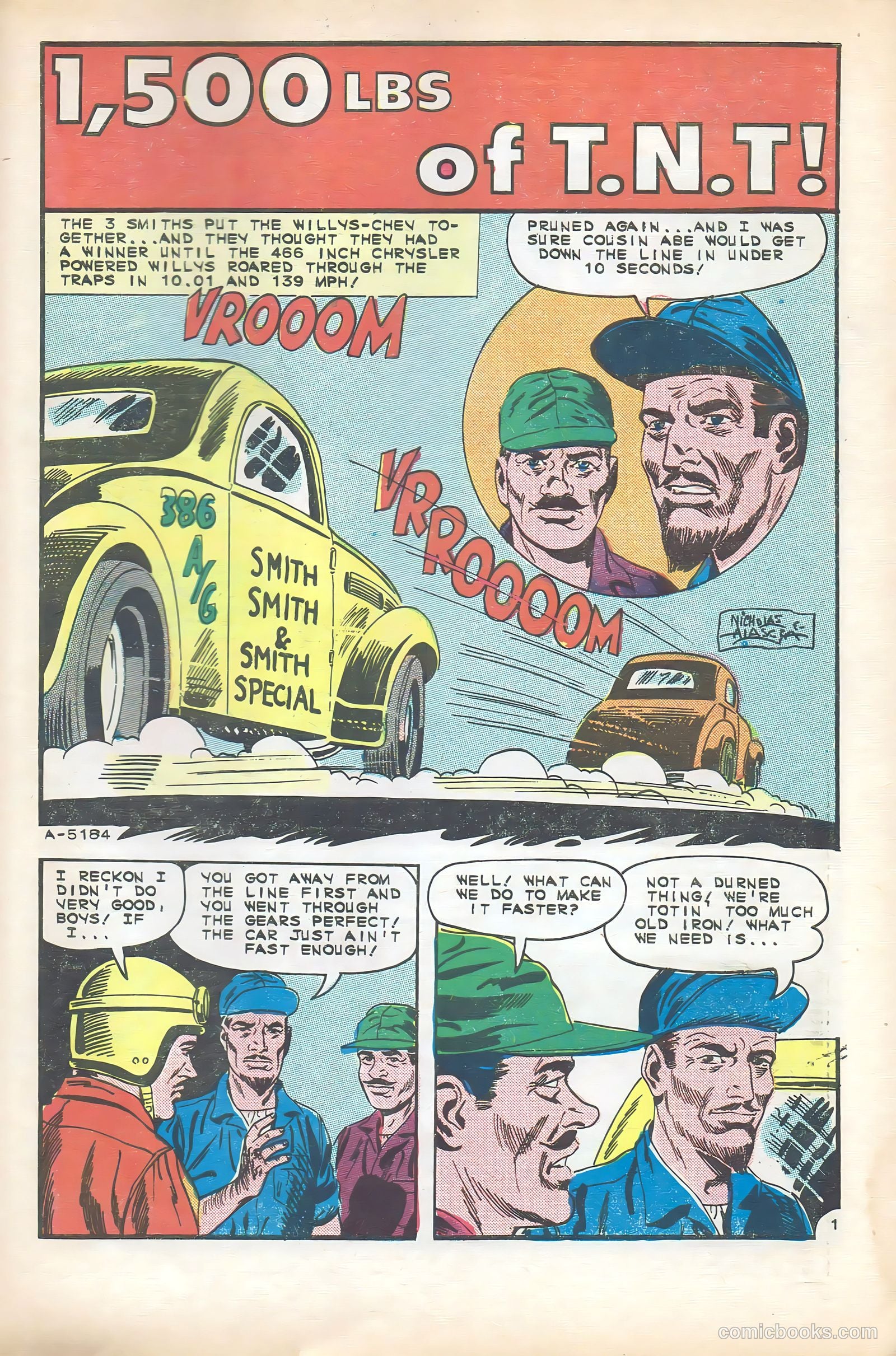 Hot Rod Racers #7 (1966) — page 31 of 36