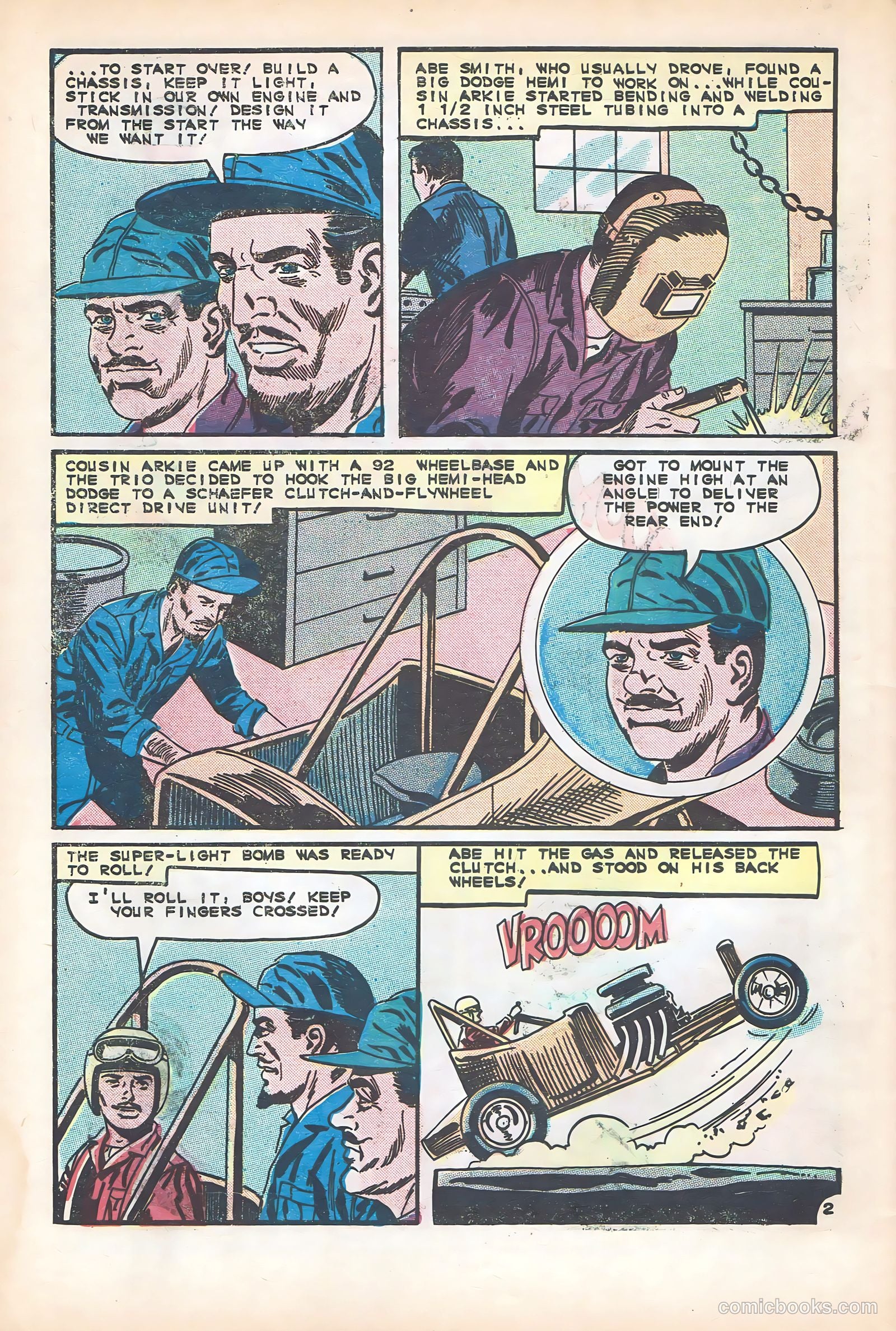 Hot Rod Racers #7 (1966) — page 32 of 36