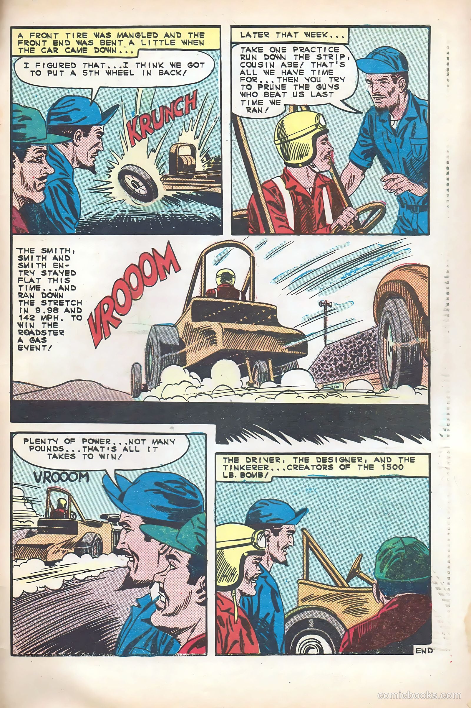 Hot Rod Racers #7 (1966) — page 33 of 36