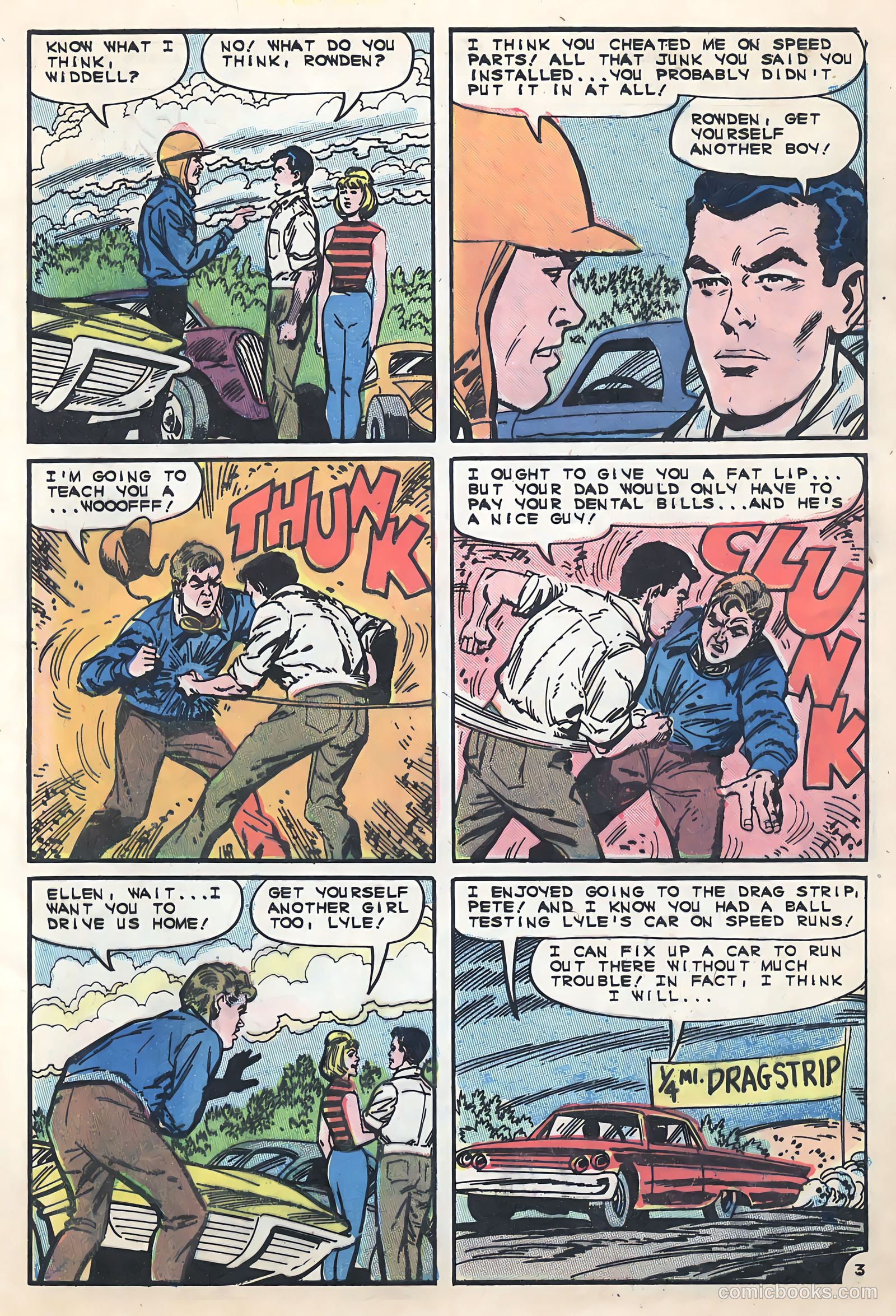 Hot Rod Racers #8 (1966) — page 5 of 36