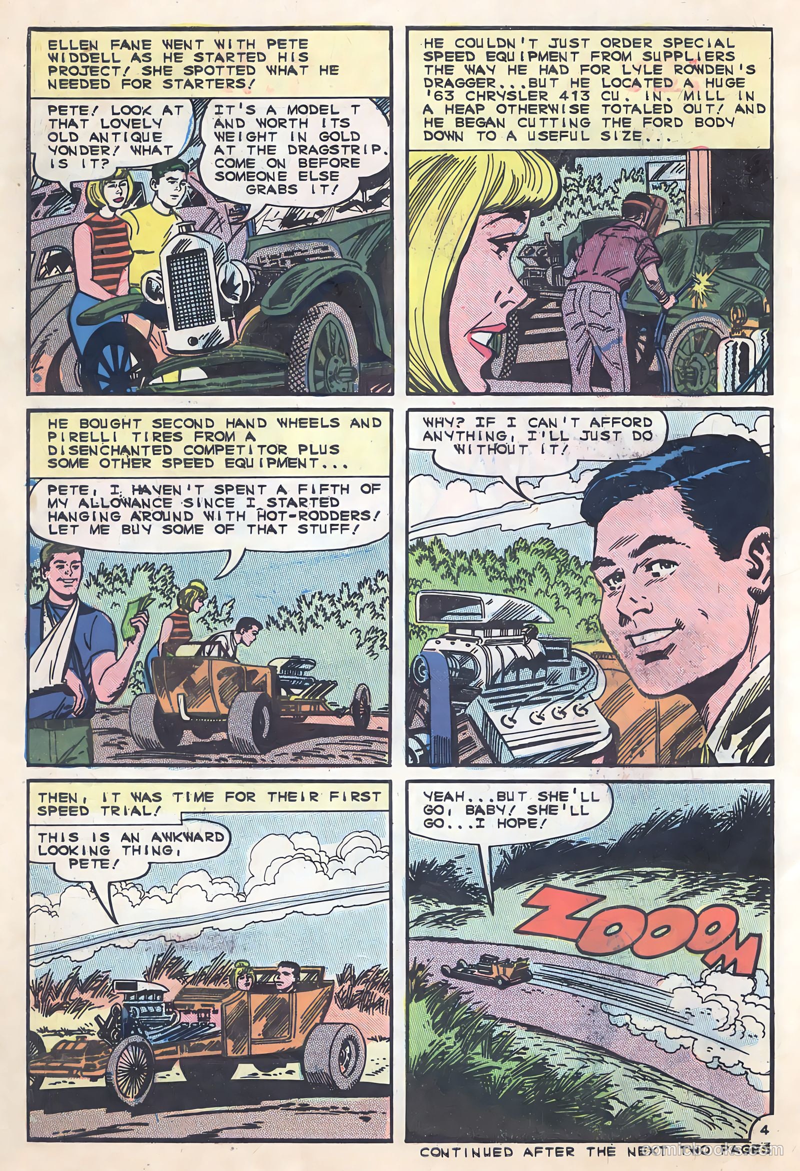 Hot Rod Racers #8 (1966) — page 6 of 36