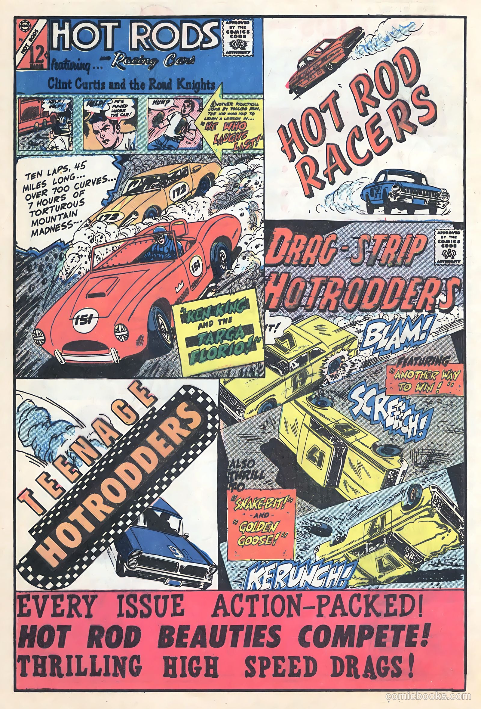 Hot Rod Racers #8 (1966) — page 8 of 36