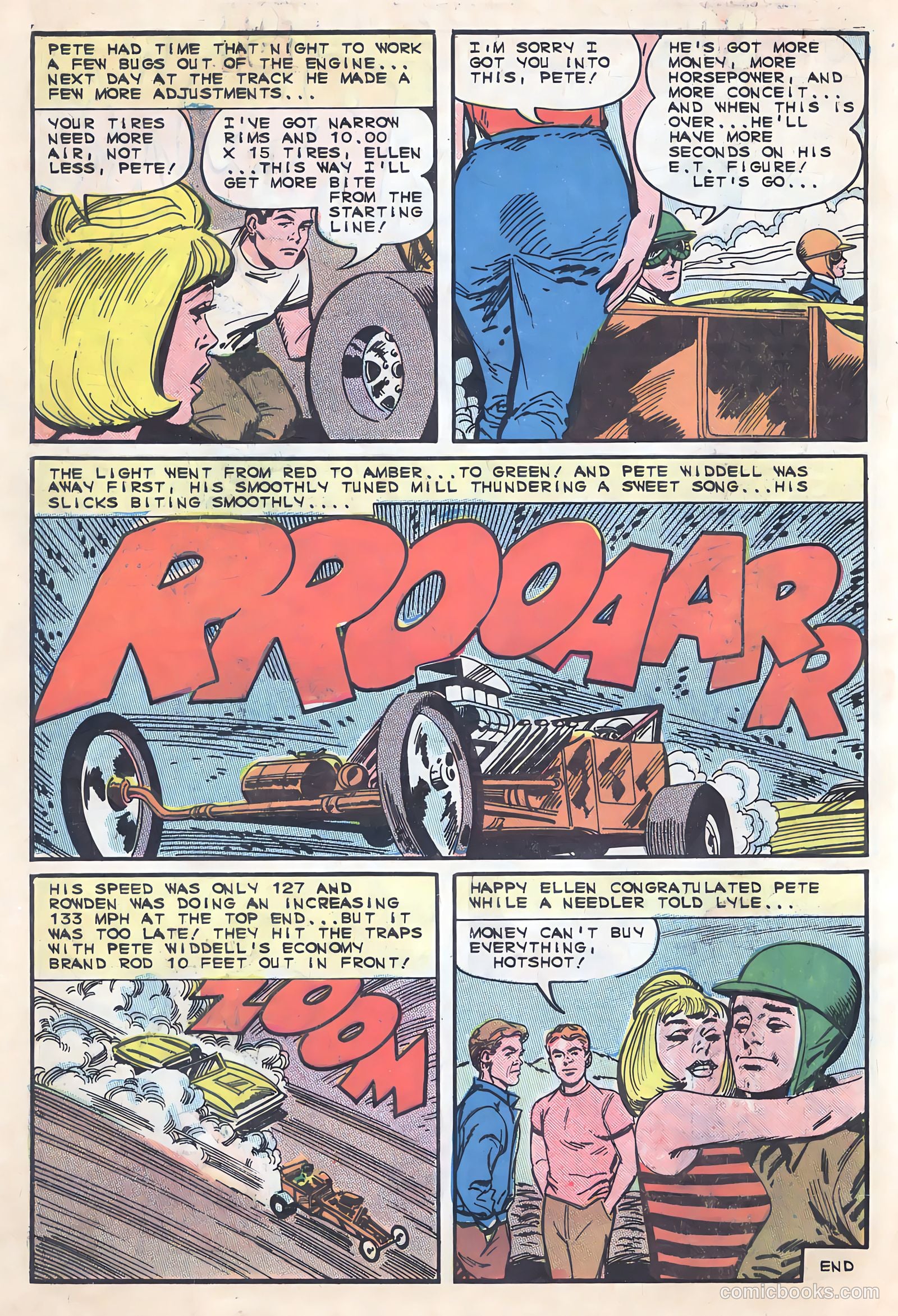 Hot Rod Racers #8 (1966) — page 10 of 36