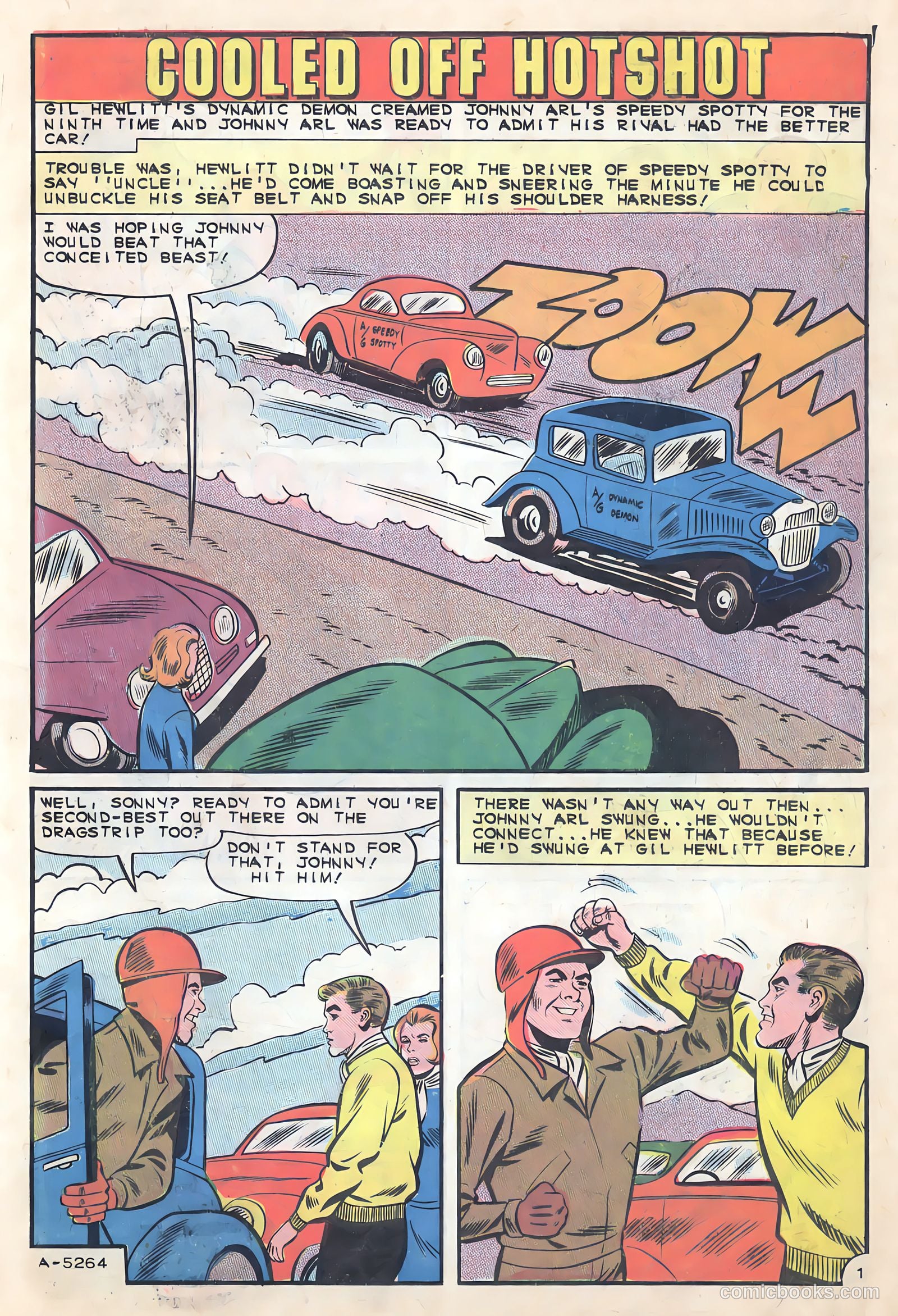 Hot Rod Racers #8 (1966) — page 11 of 36