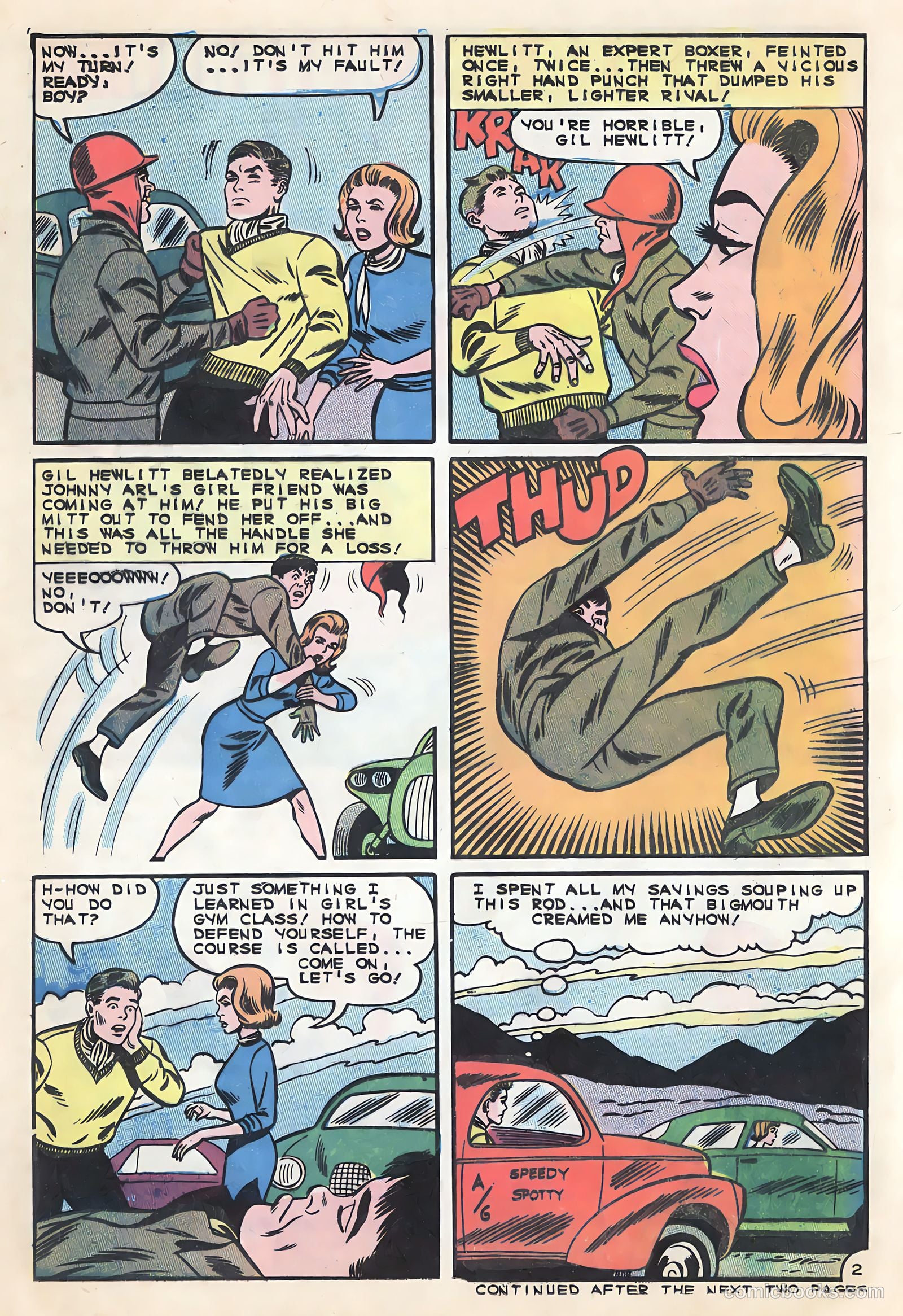 Hot Rod Racers #8 (1966) — page 12 of 36
