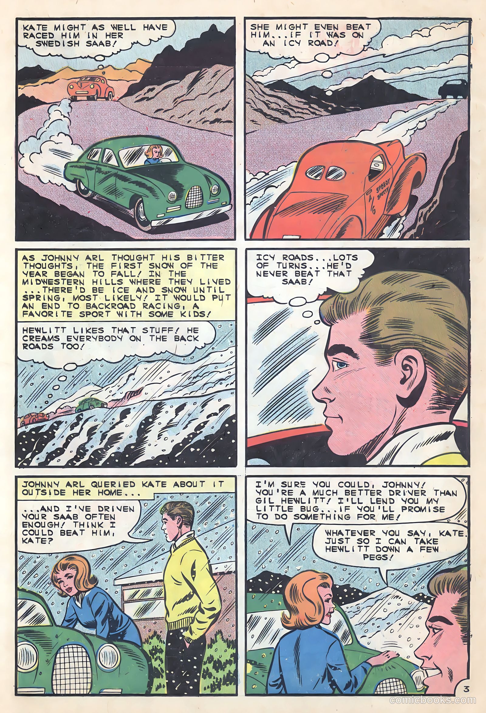 Hot Rod Racers #8 (1966) — page 15 of 36