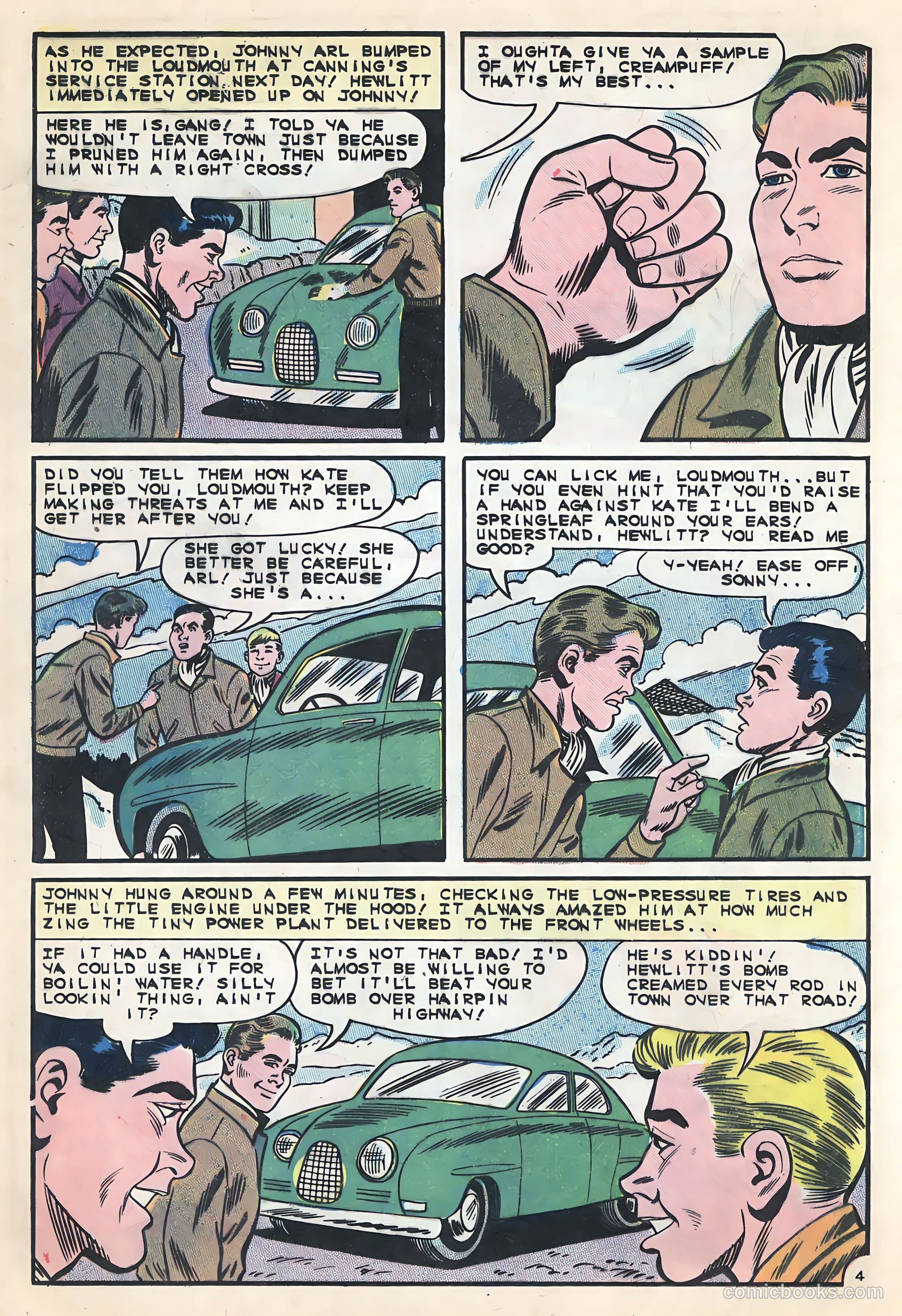 Hot Rod Racers #8 (1966) — page 16 of 36