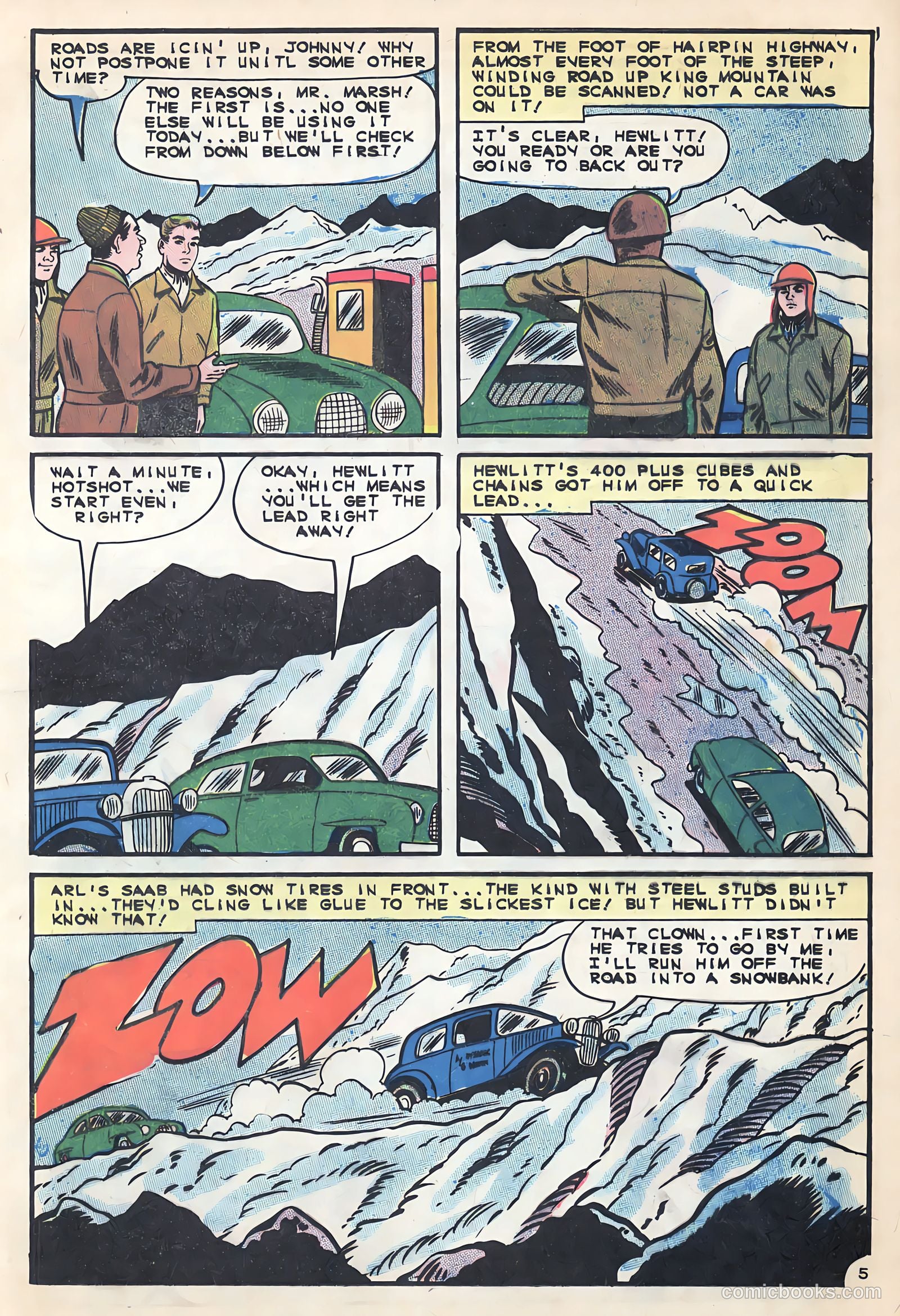 Hot Rod Racers #8 (1966) — page 17 of 36