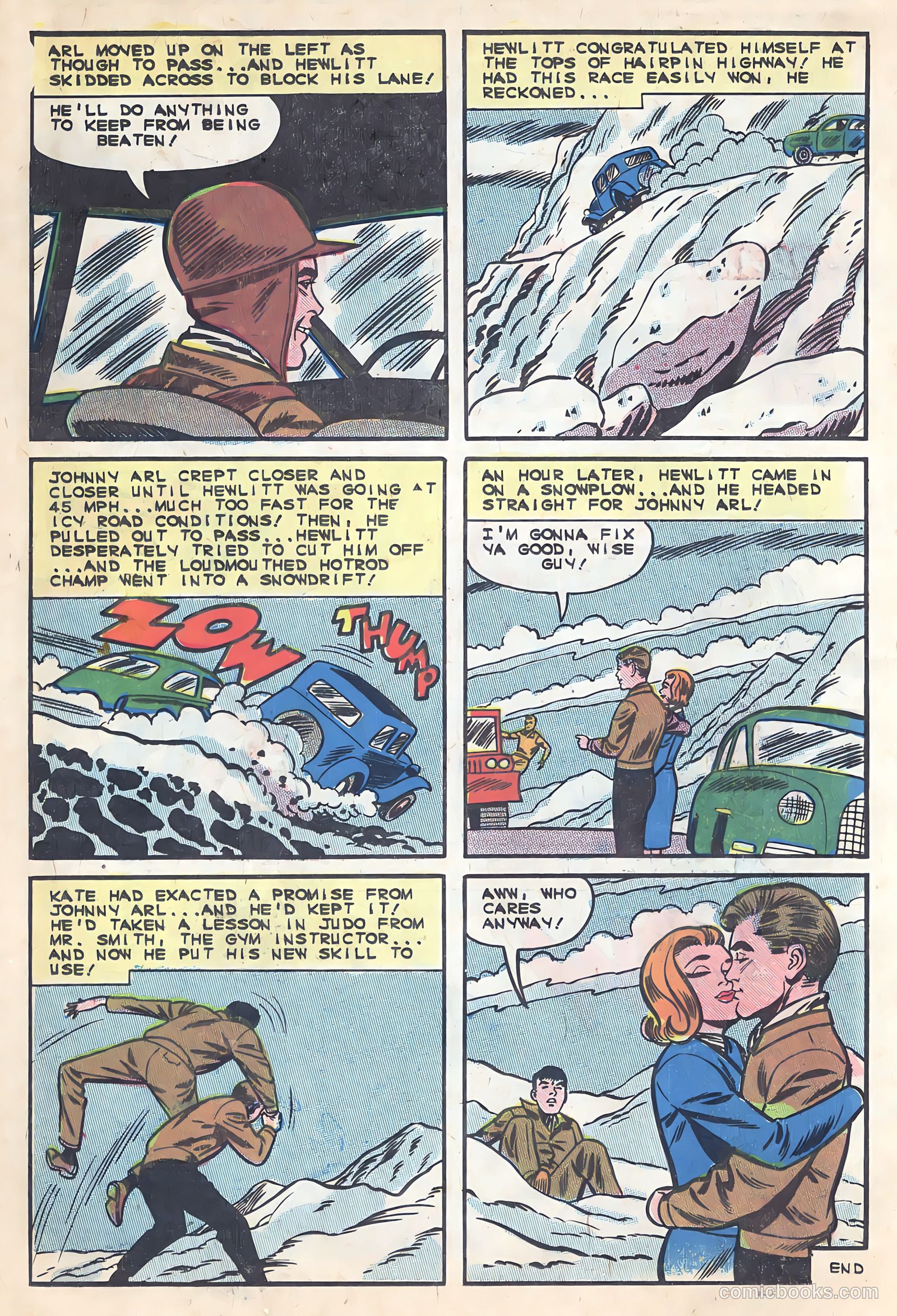 Hot Rod Racers #8 (1966) — page 18 of 36