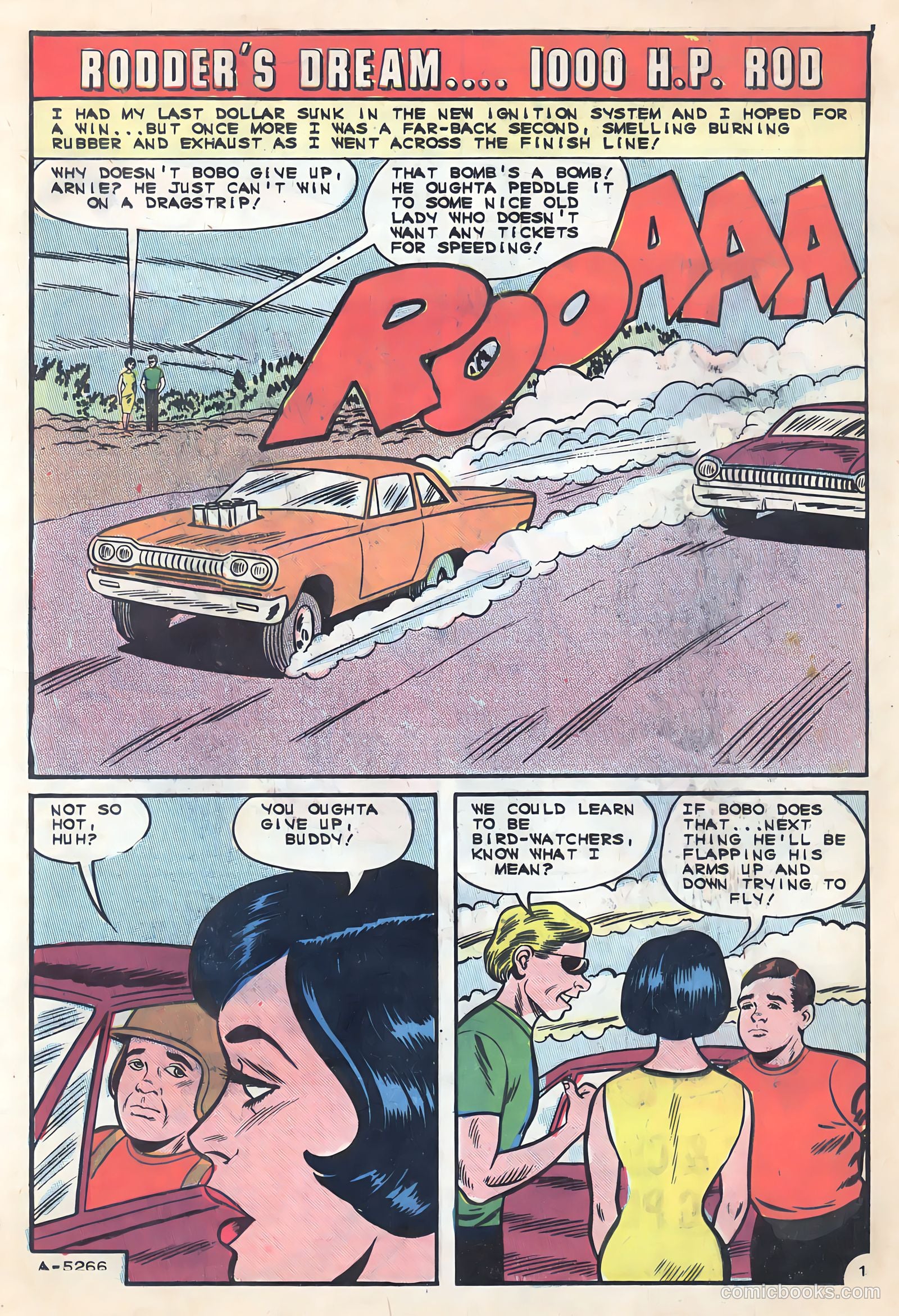 Hot Rod Racers #8 (1966) — page 19 of 36