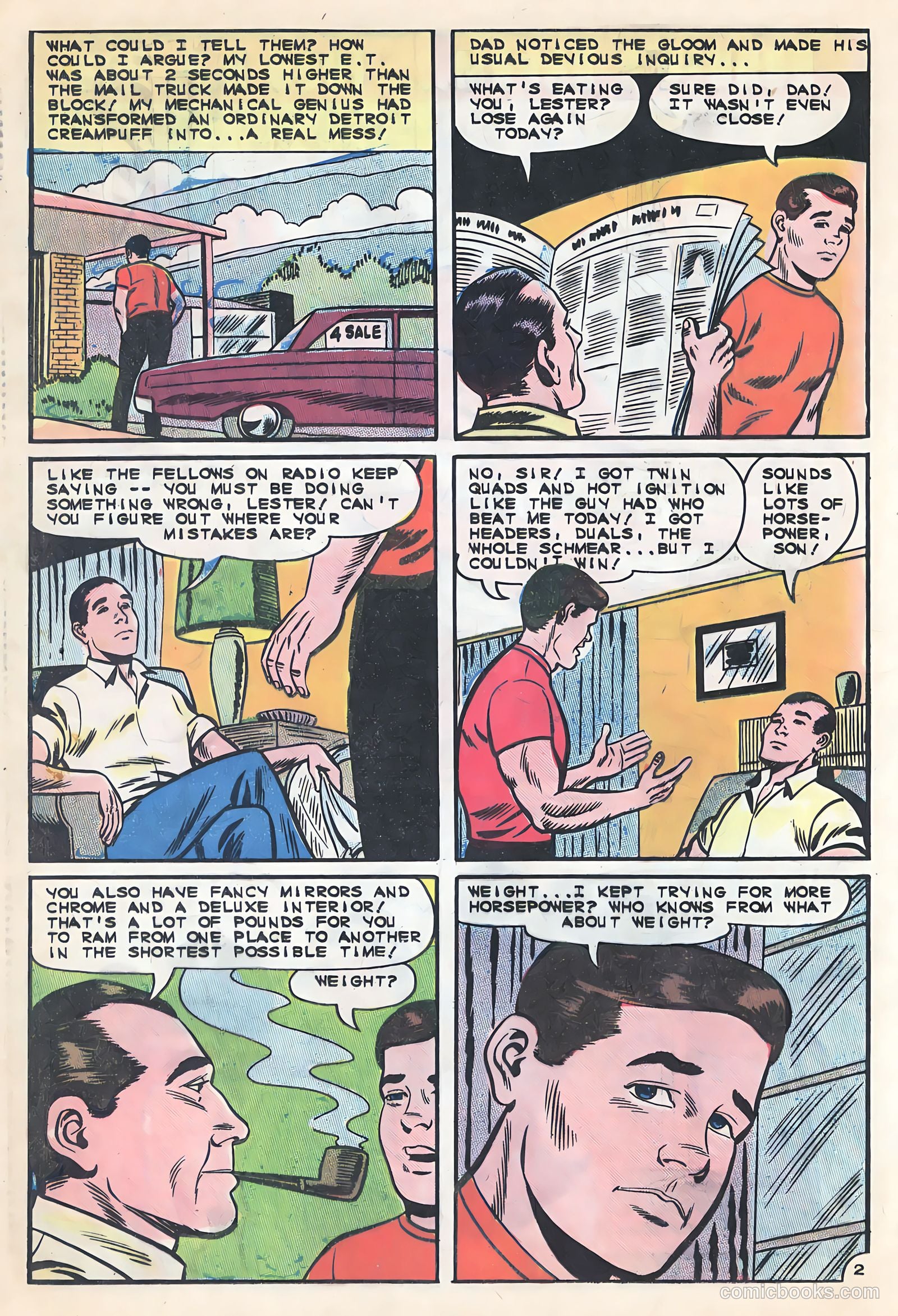 Hot Rod Racers #8 (1966) — page 20 of 36