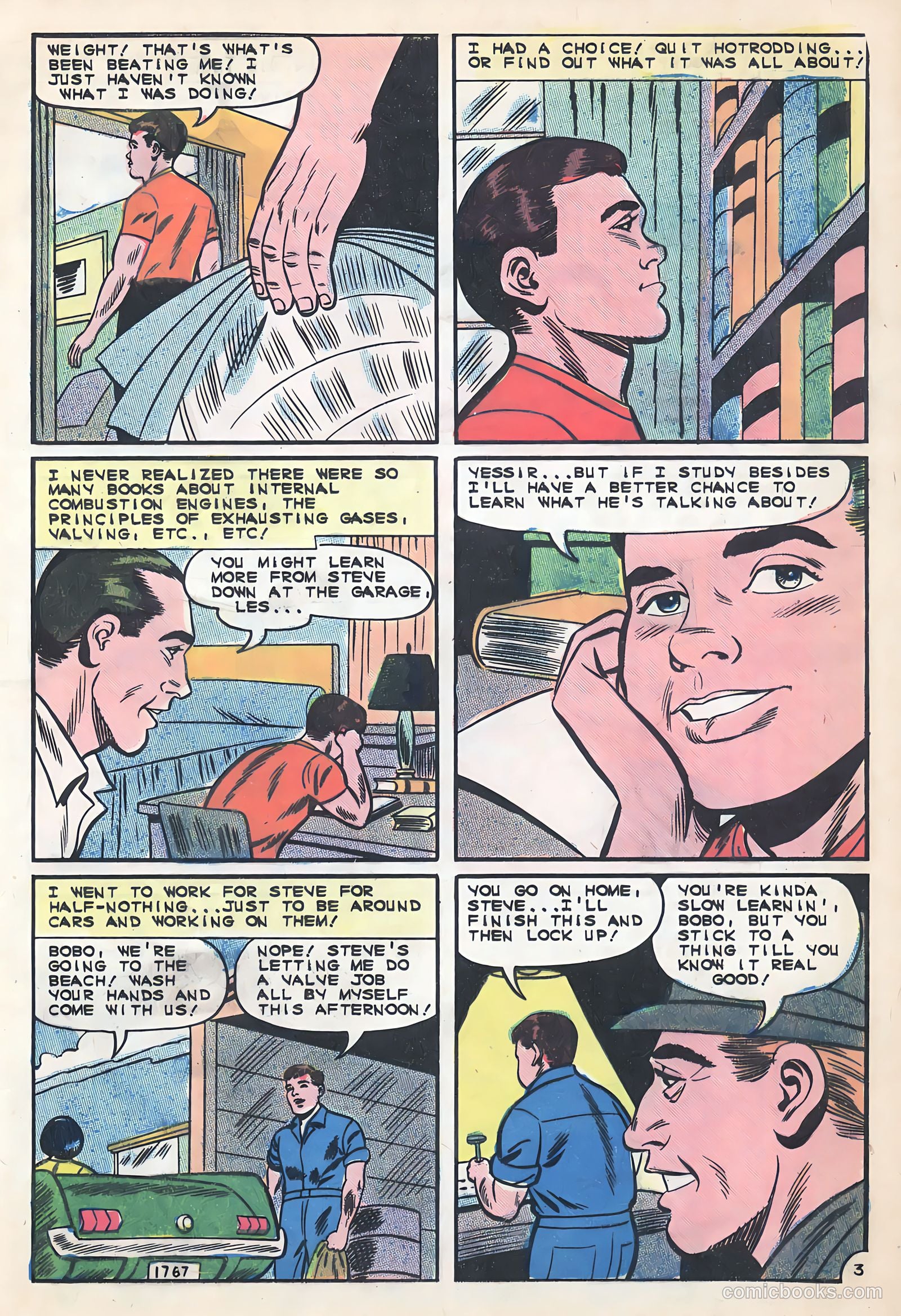 Hot Rod Racers #8 (1966) — page 21 of 36