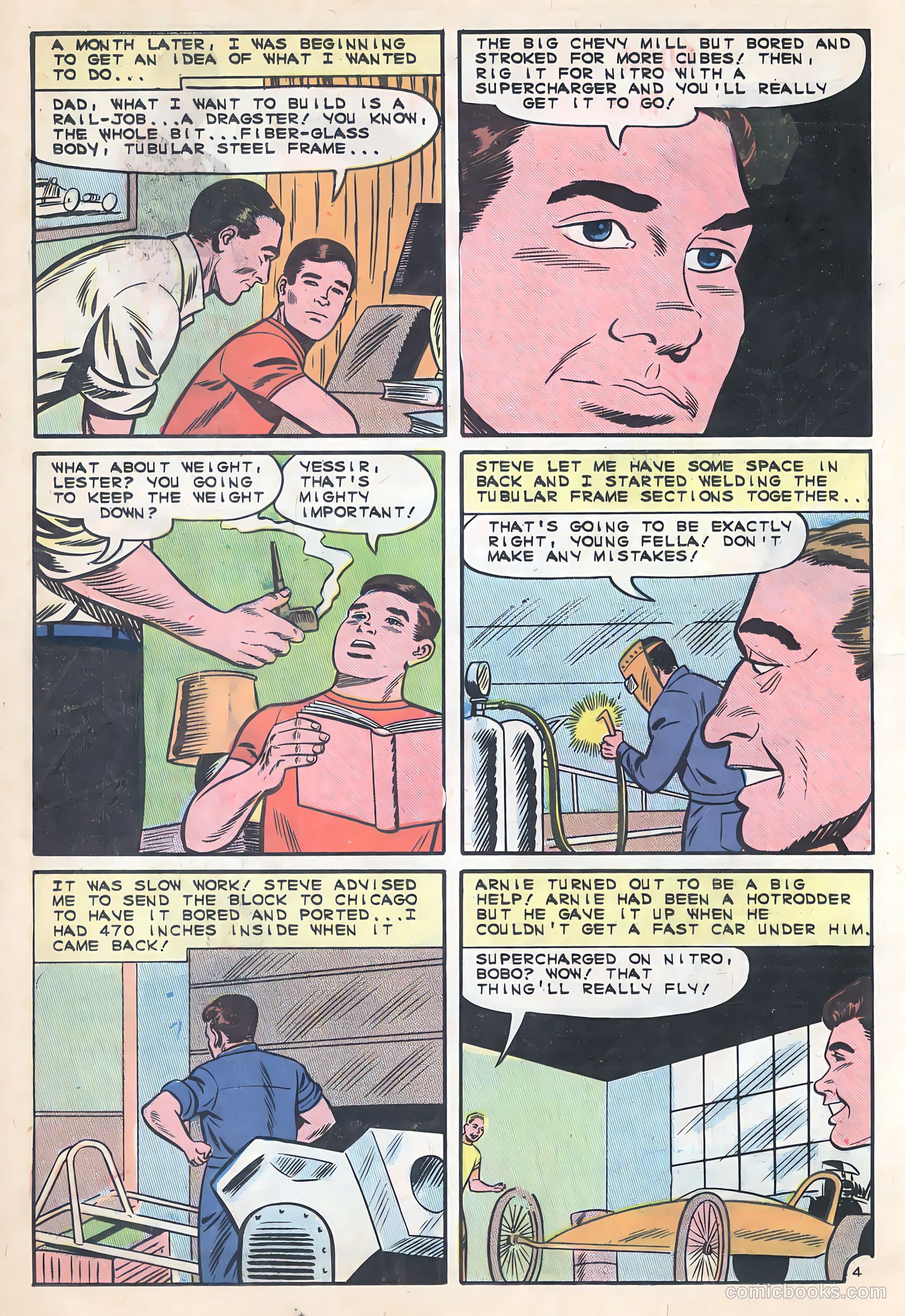 Hot Rod Racers #8 (1966) — page 22 of 36