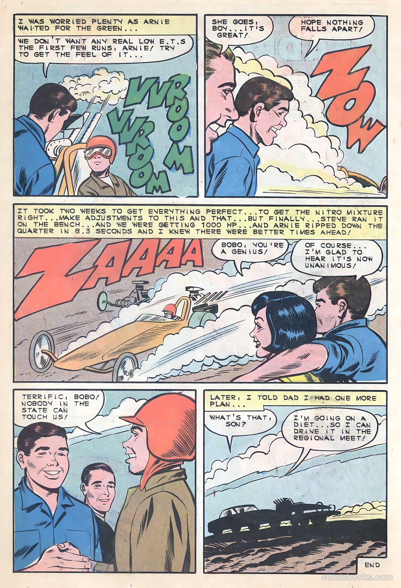 Hot Rod Racers #8 (1966) — page 26 of 36