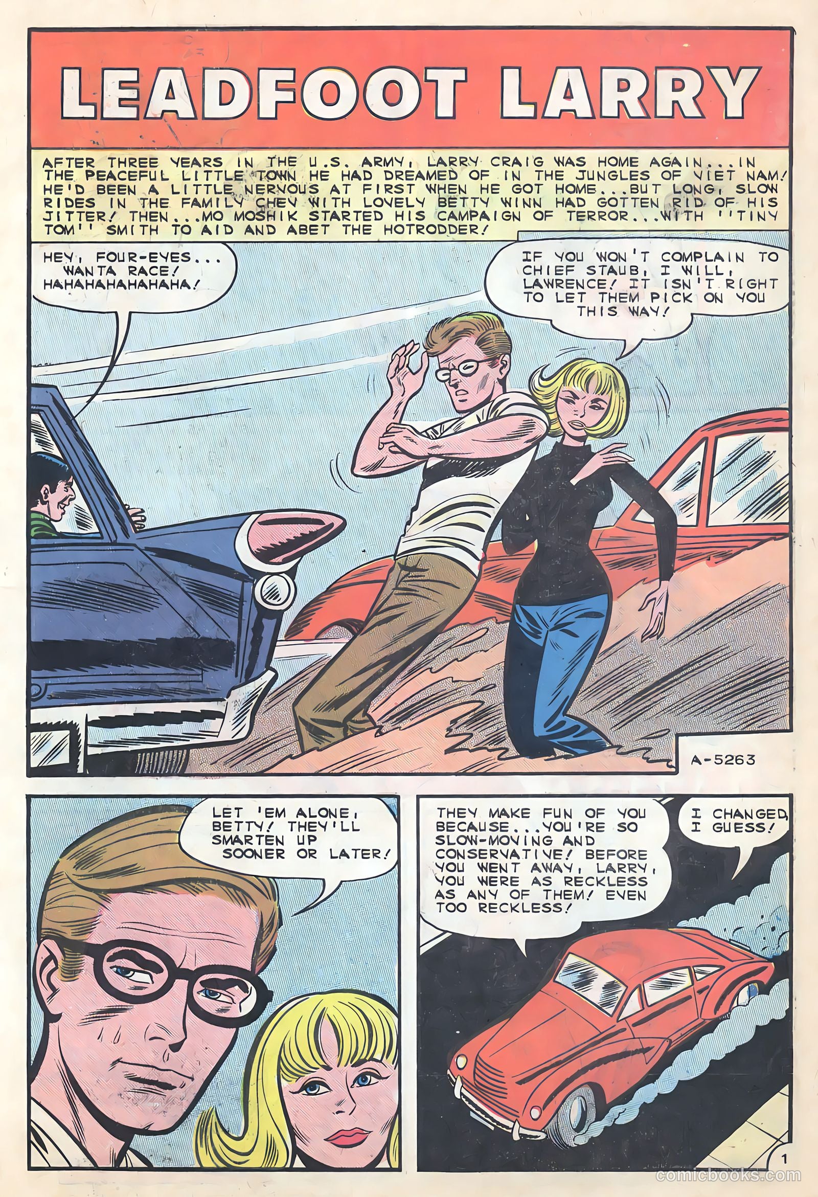 Hot Rod Racers #8 (1966) — page 27 of 36