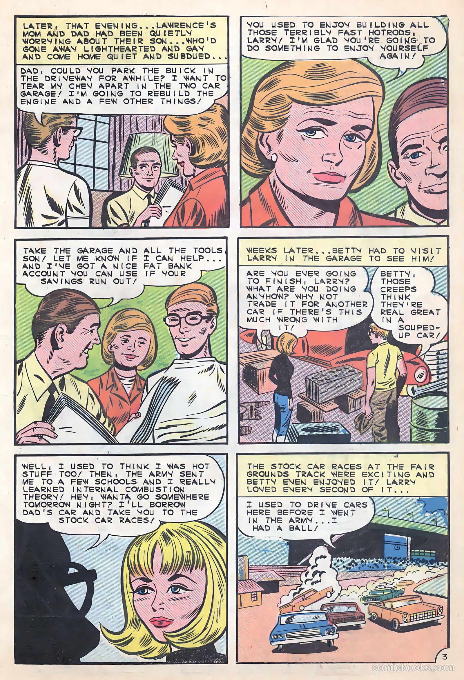 Hot Rod Racers #8 (1966) — page 31 of 36