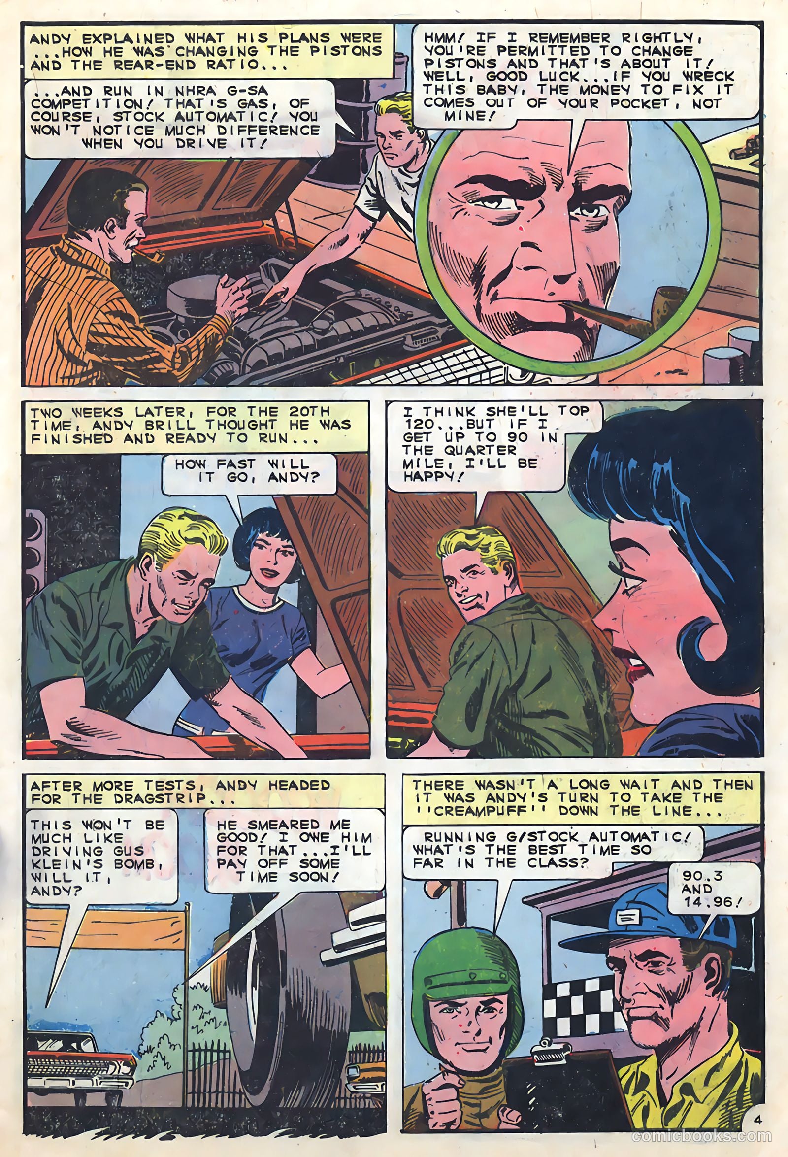 Hot Rod Racers #9 (1966) — page 7 of 35