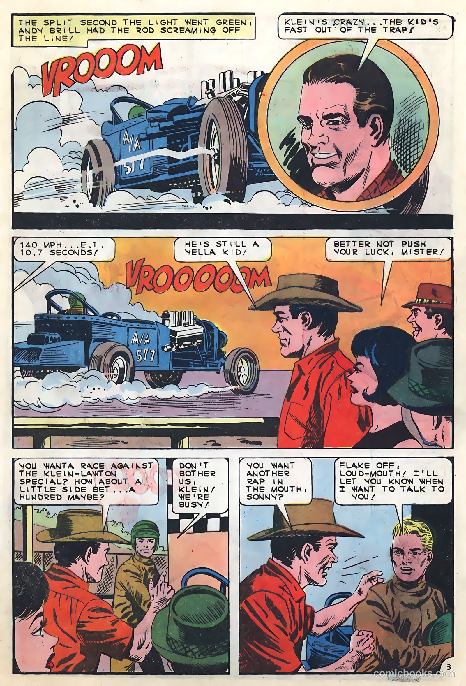 Hot Rod Racers #9 (1966) — page 9 of 35