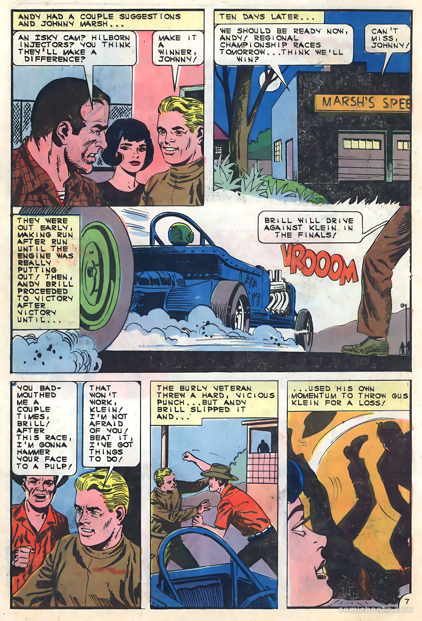 Hot Rod Racers #9 (1966) — page 10 of 35