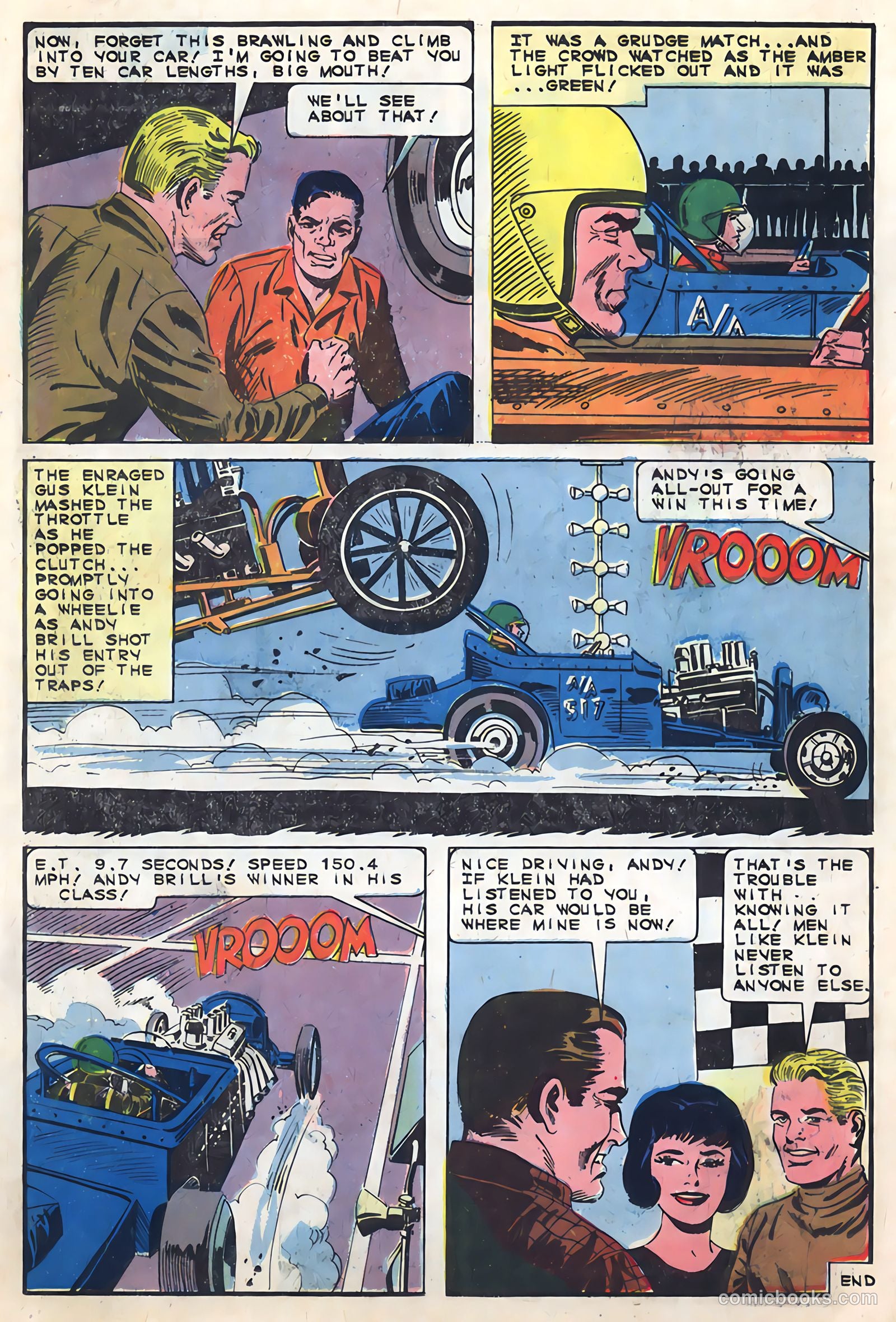 Hot Rod Racers #9 (1966) — page 11 of 35