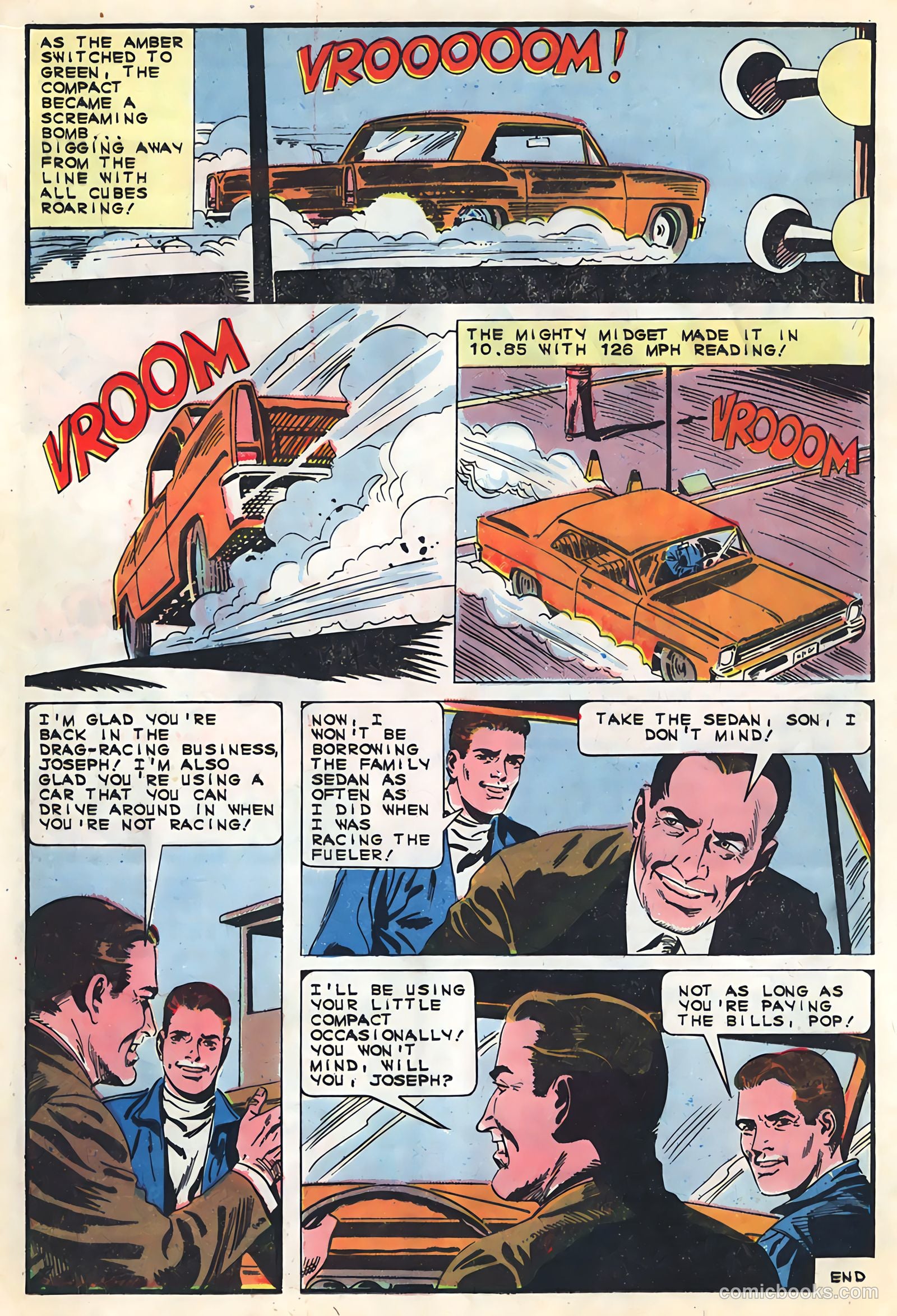 Hot Rod Racers #9 (1966) — page 16 of 35