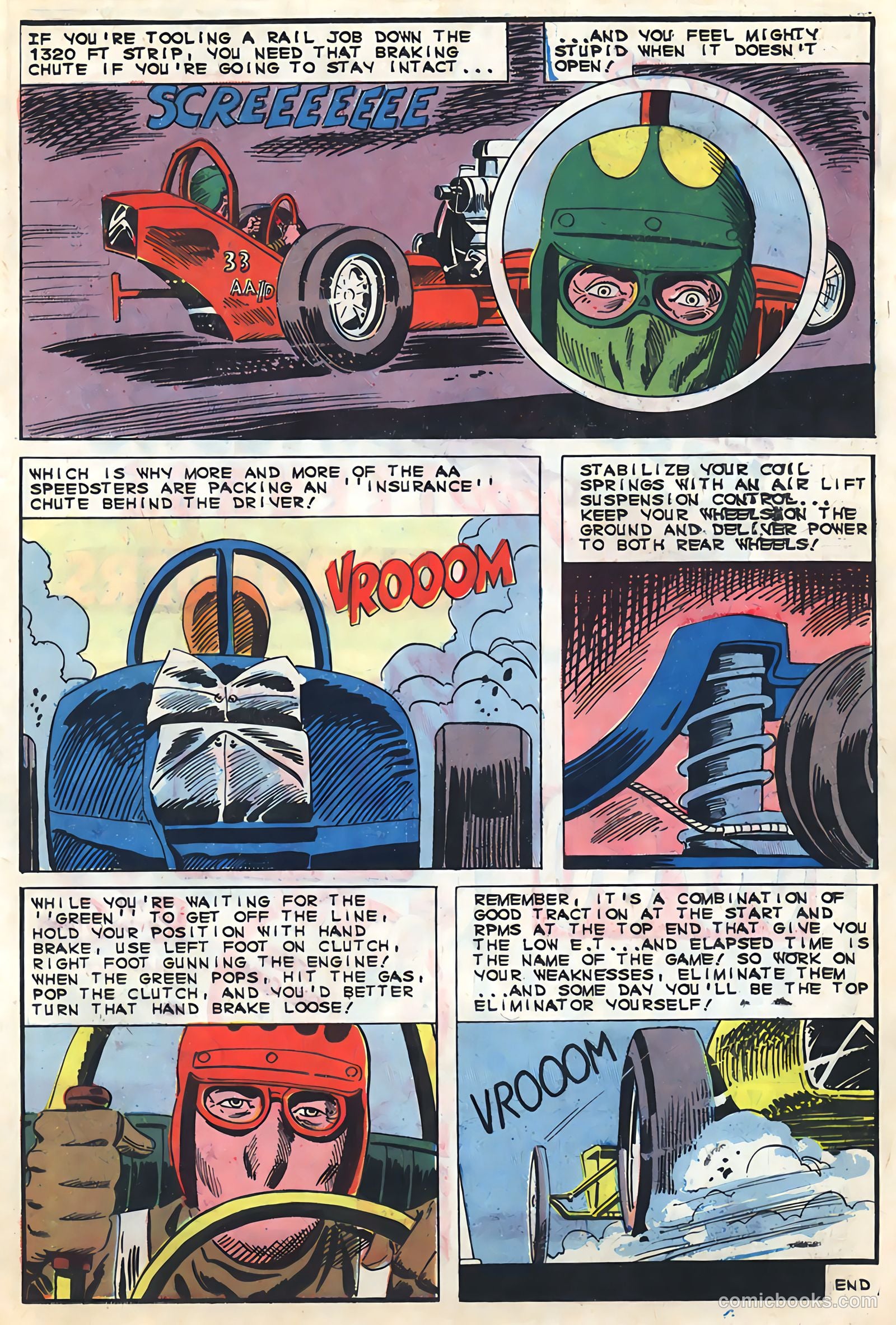 Hot Rod Racers #9 (1966) — page 22 of 35