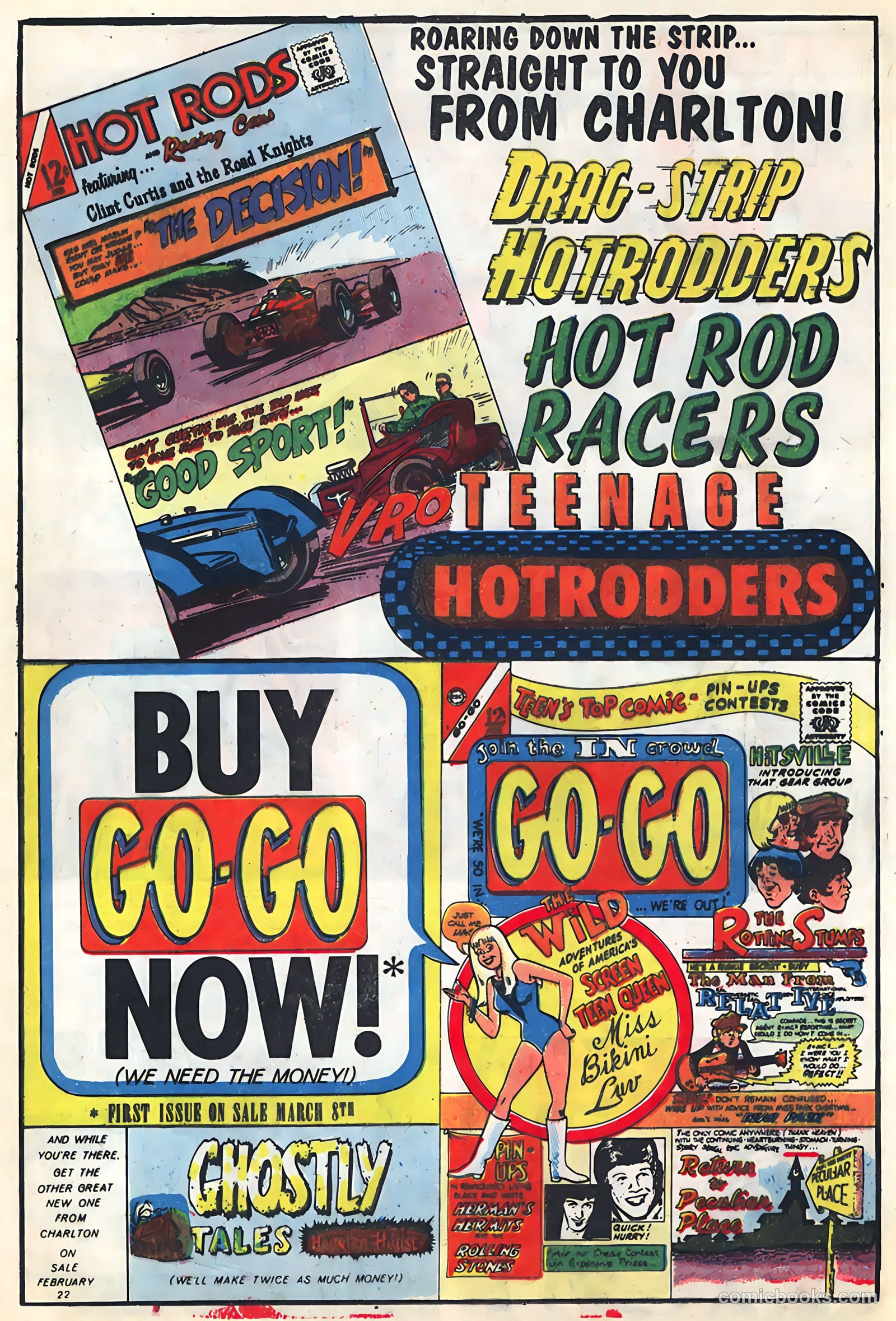 Hot Rod Racers #9 (1966) — page 23 of 35