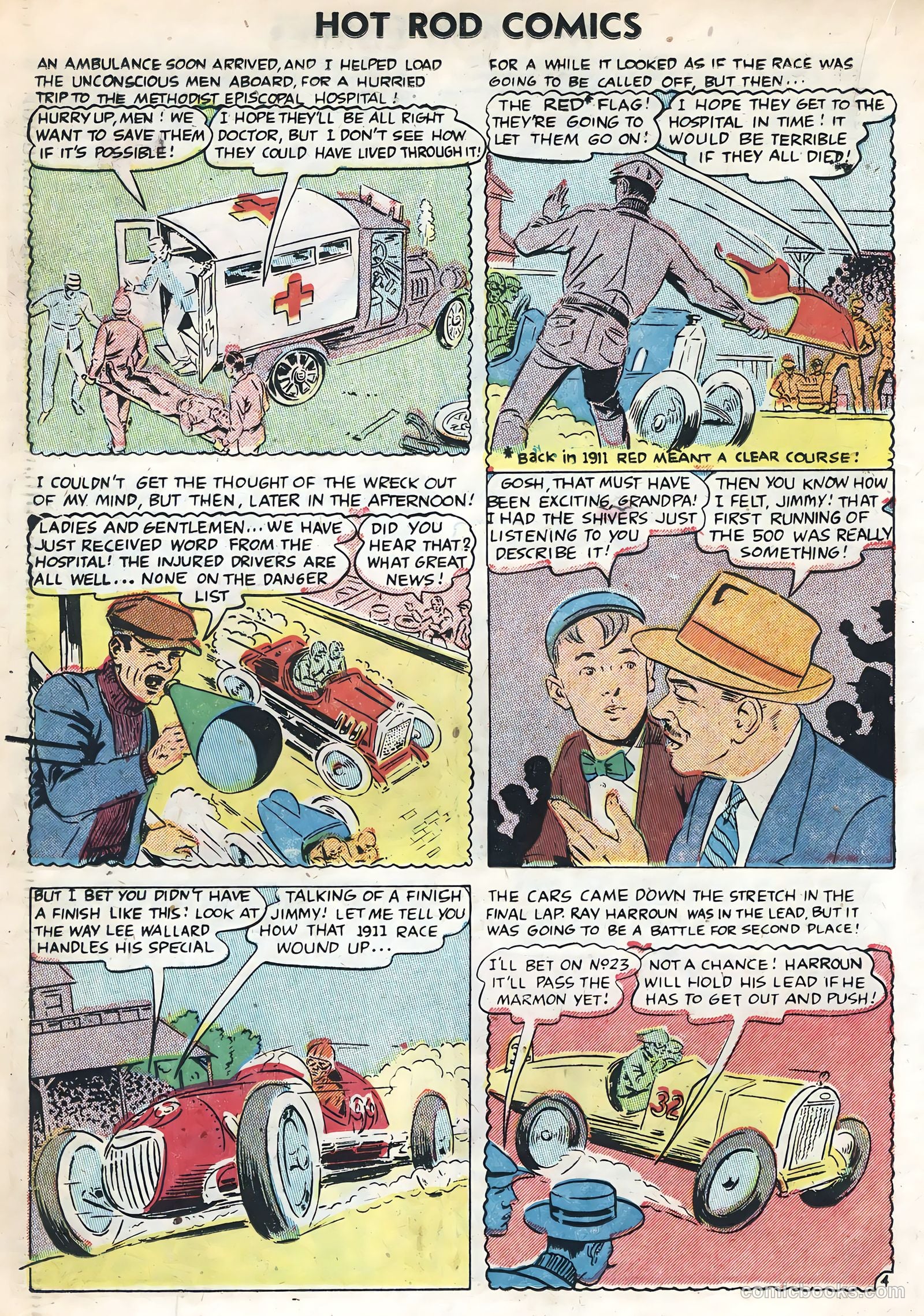 Hot Rods and Racing Cars #1 (1951) — page 14 of 36