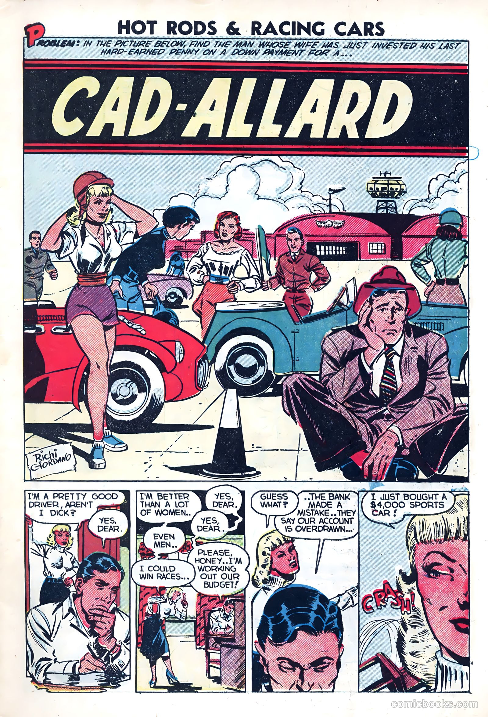 Hot Rods and Racing Cars #10 (1953) — page 3 of 35