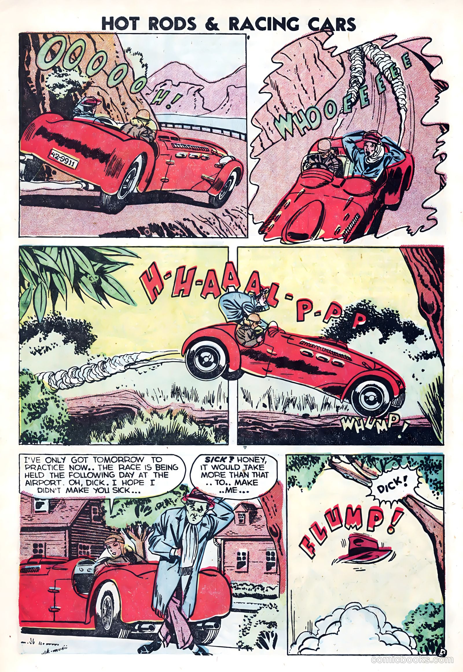 Hot Rods and Racing Cars #10 (1953) — page 5 of 35