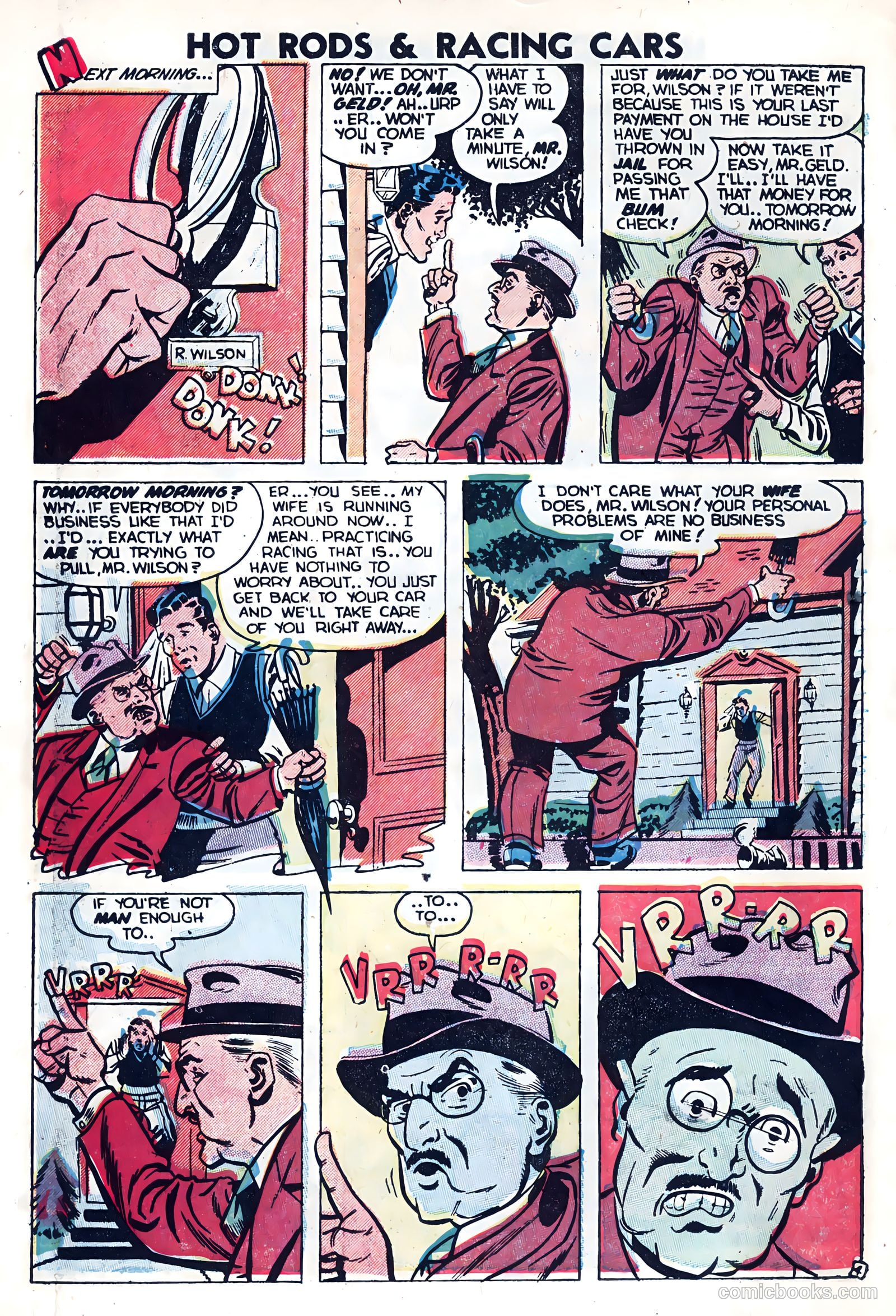 Hot Rods and Racing Cars #10 (1953) — page 6 of 35