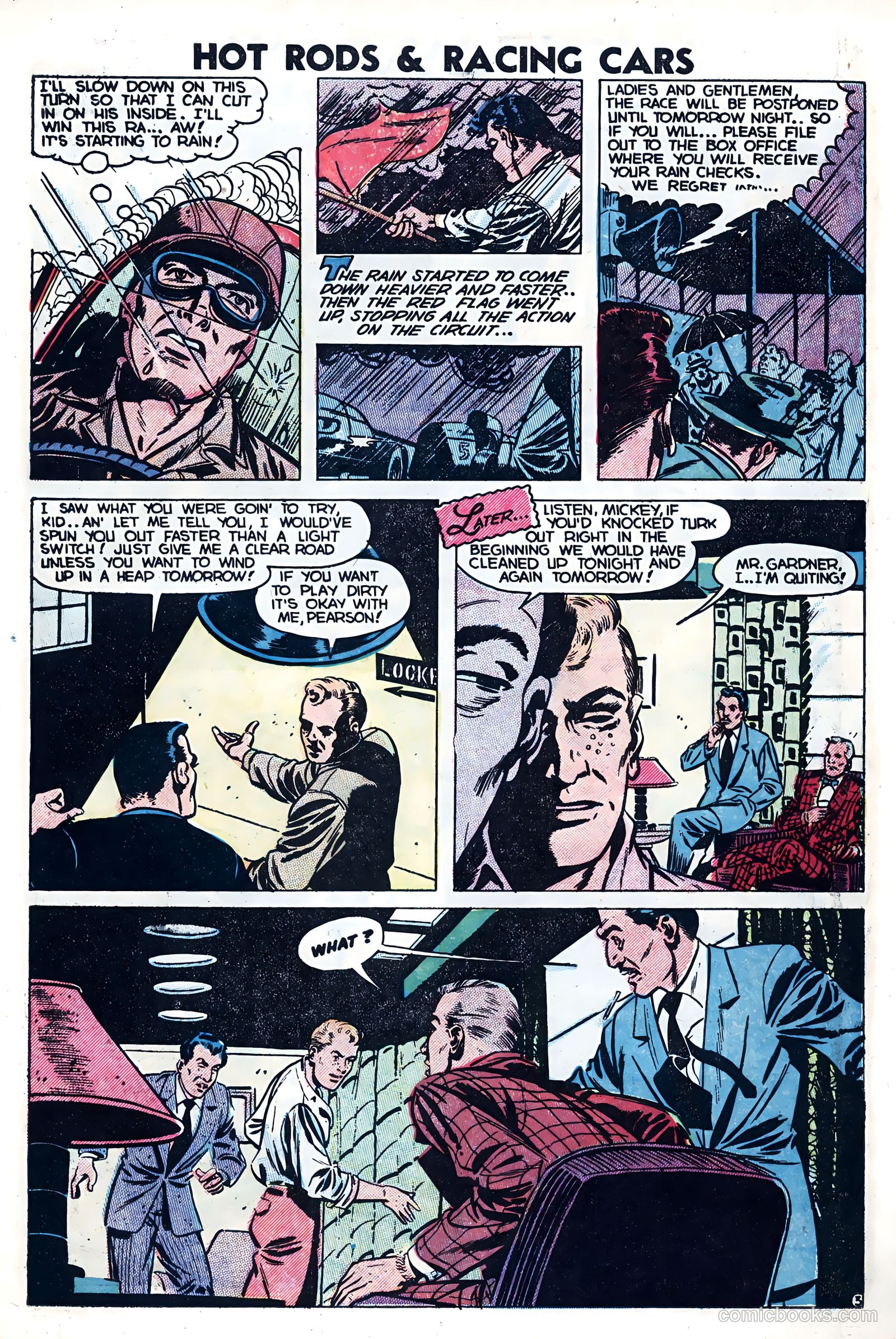 Hot Rods and Racing Cars #10 (1953) — page 11 of 35