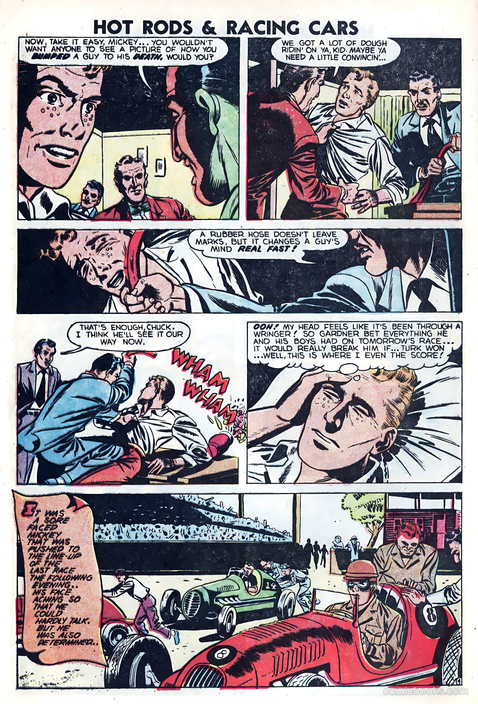 Hot Rods and Racing Cars #10 (1953) — page 12 of 35