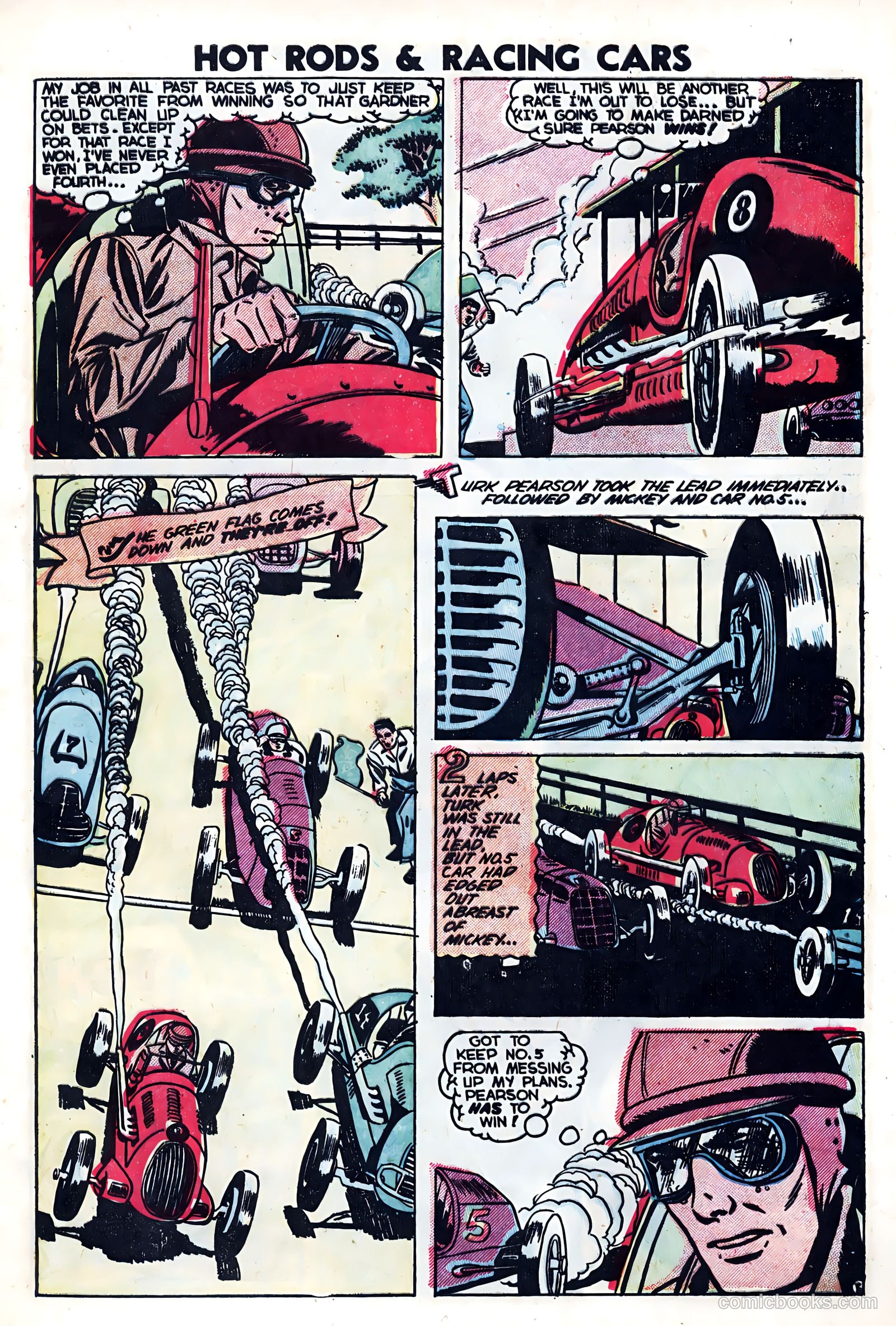 Hot Rods and Racing Cars #10 (1953) — page 13 of 35