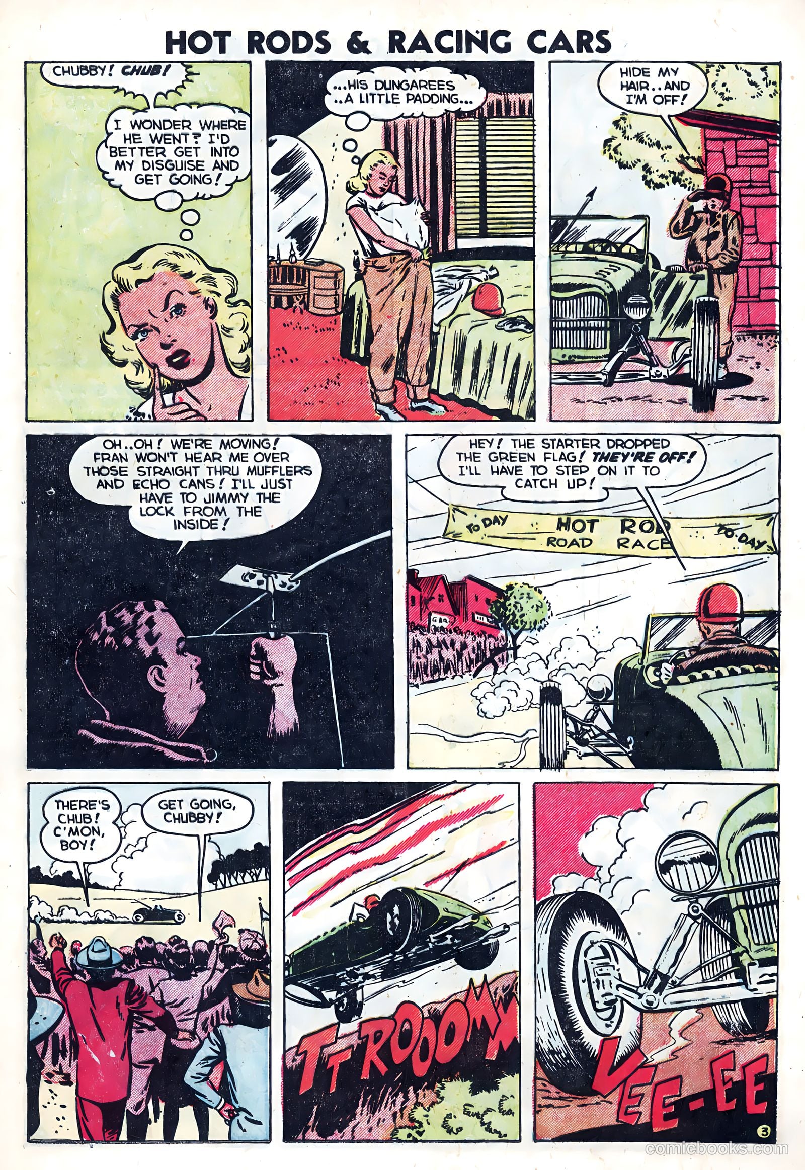 Hot Rods and Racing Cars #10 (1953) — page 20 of 35