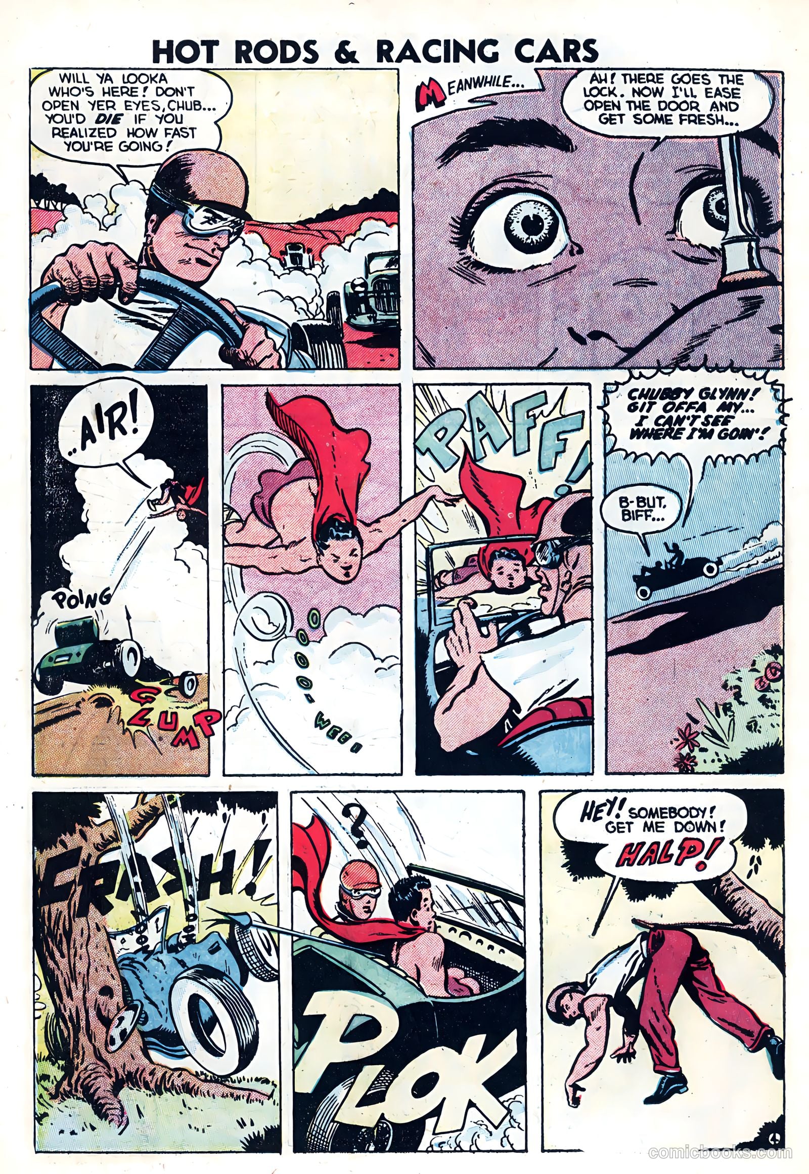 Hot Rods and Racing Cars #10 (1953) — page 21 of 35