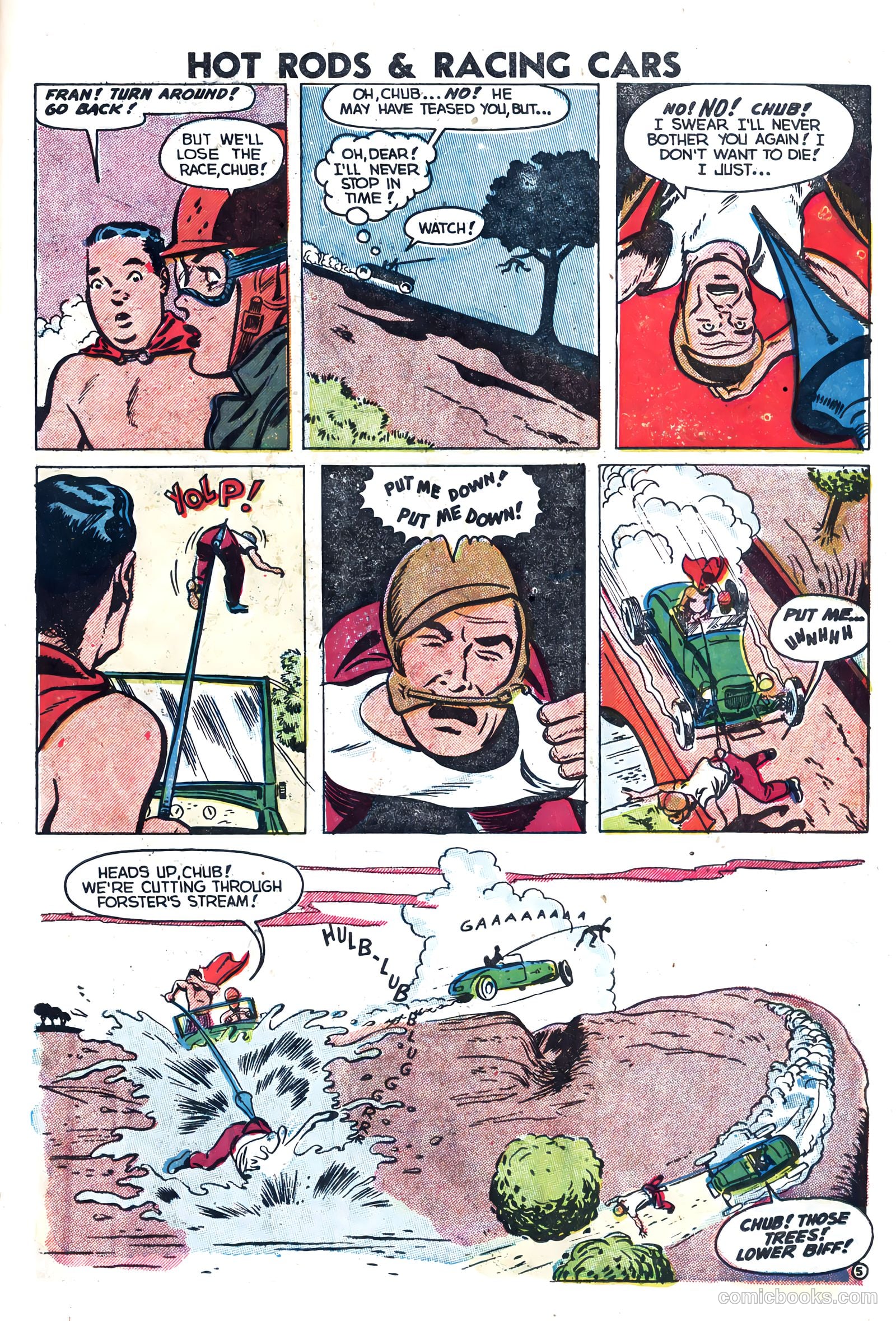 Hot Rods and Racing Cars #10 (1953) — page 22 of 35
