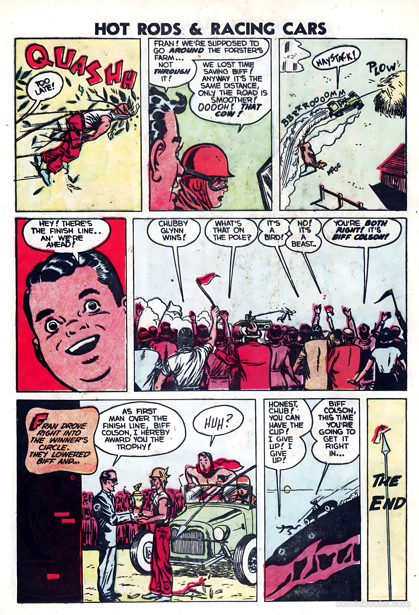 Hot Rods and Racing Cars #10 (1953) — page 23 of 35