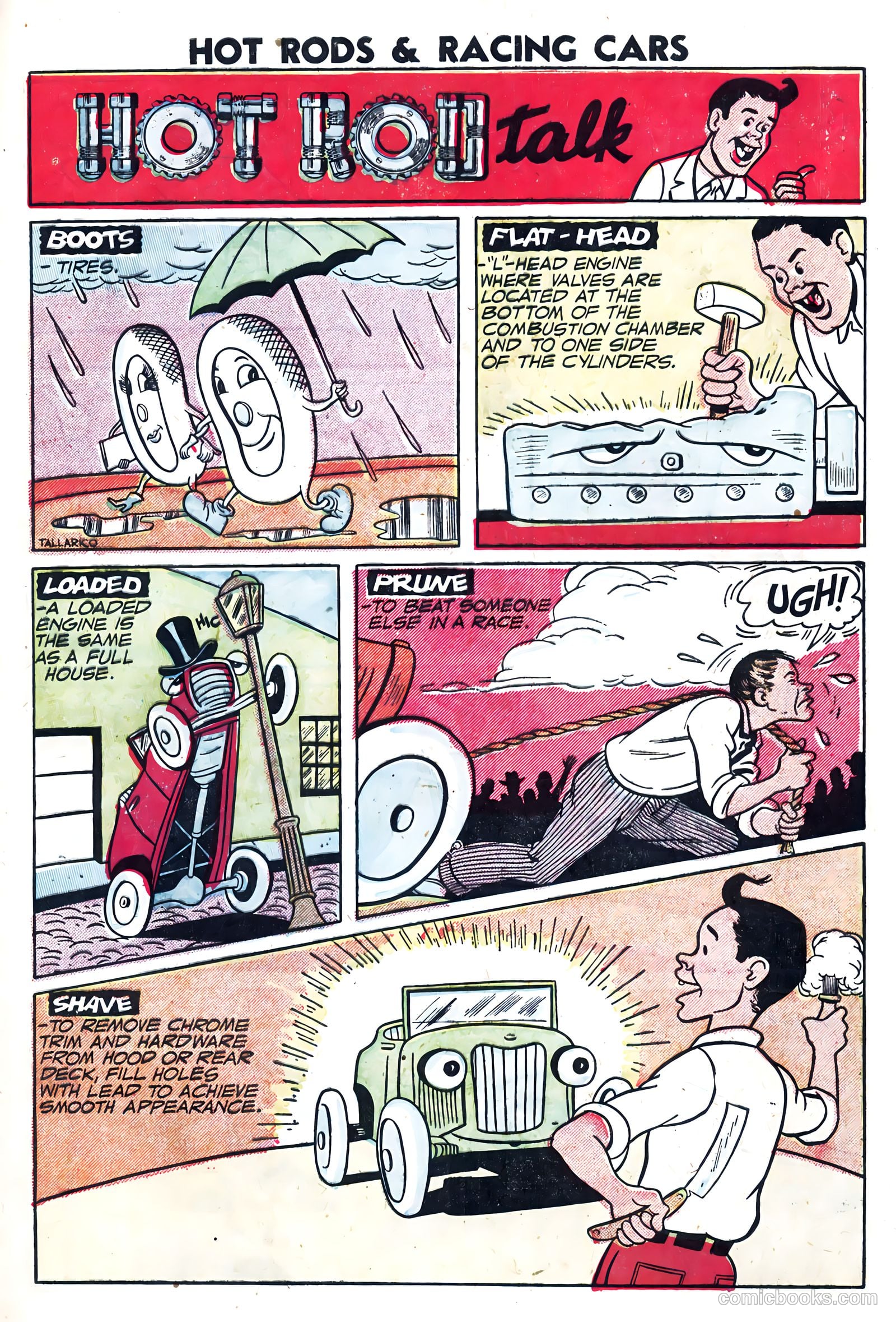 Hot Rods and Racing Cars #10 (1953) — page 24 of 35