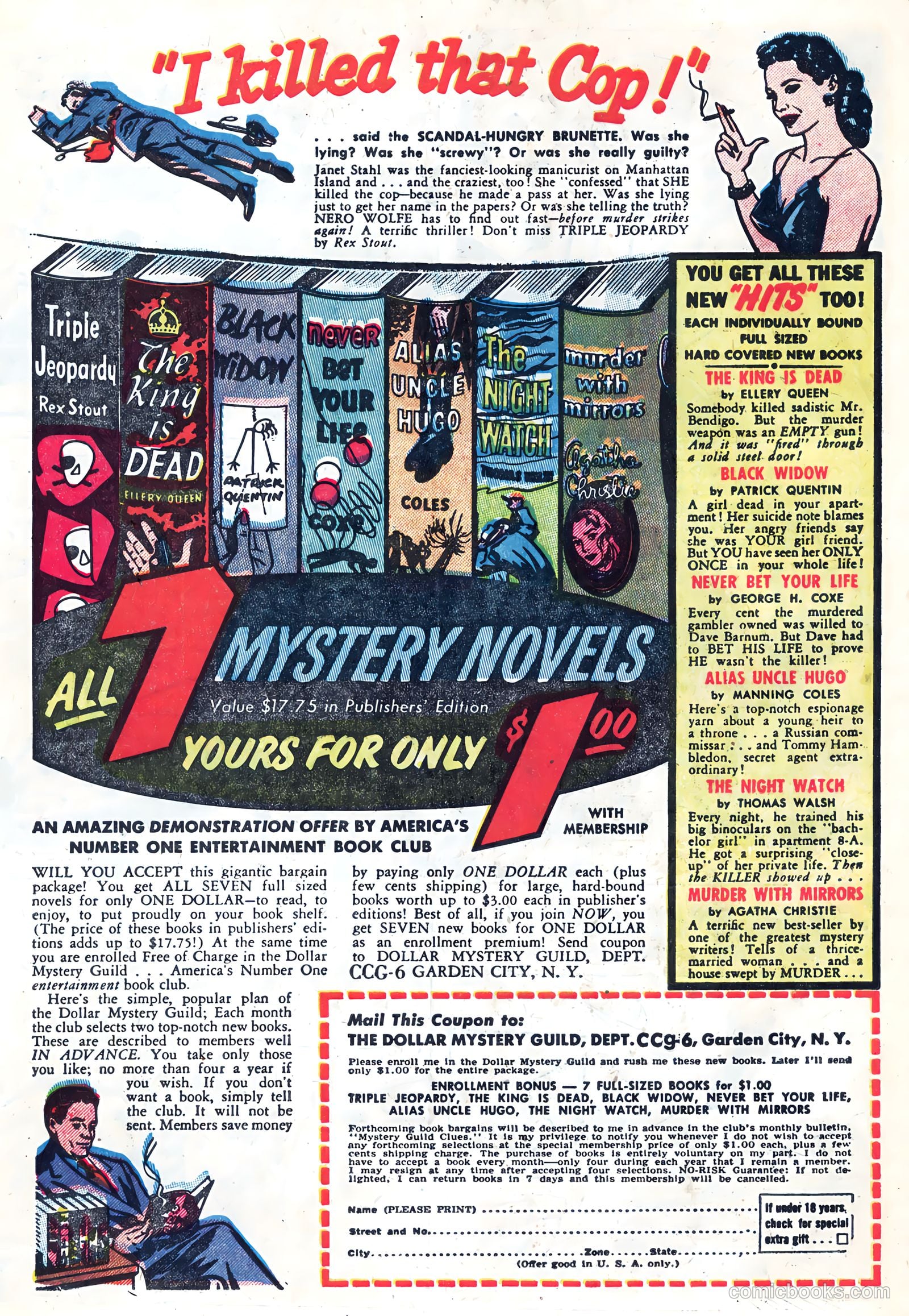 Hot Rods and Racing Cars #10 (1953) — page 33 of 35