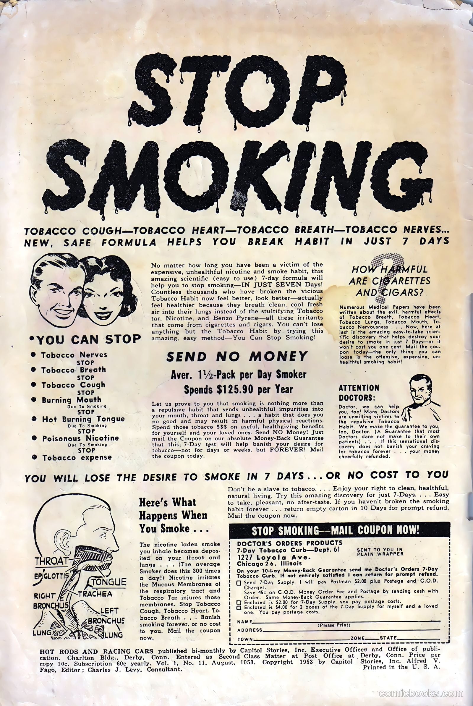 Hot Rods and Racing Cars #11 (1953) — page 2 of 36