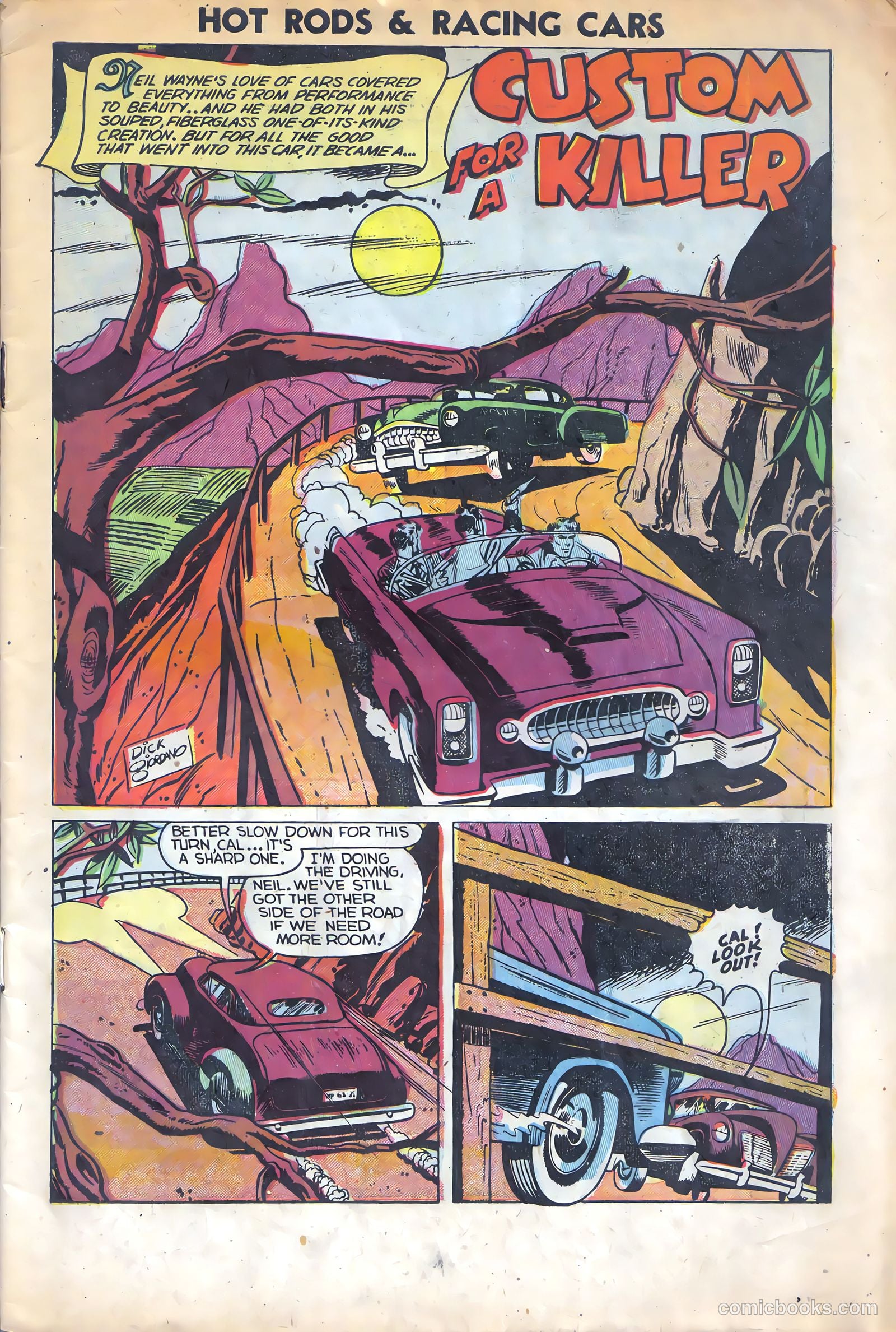 Hot Rods and Racing Cars #11 (1953) — page 3 of 36