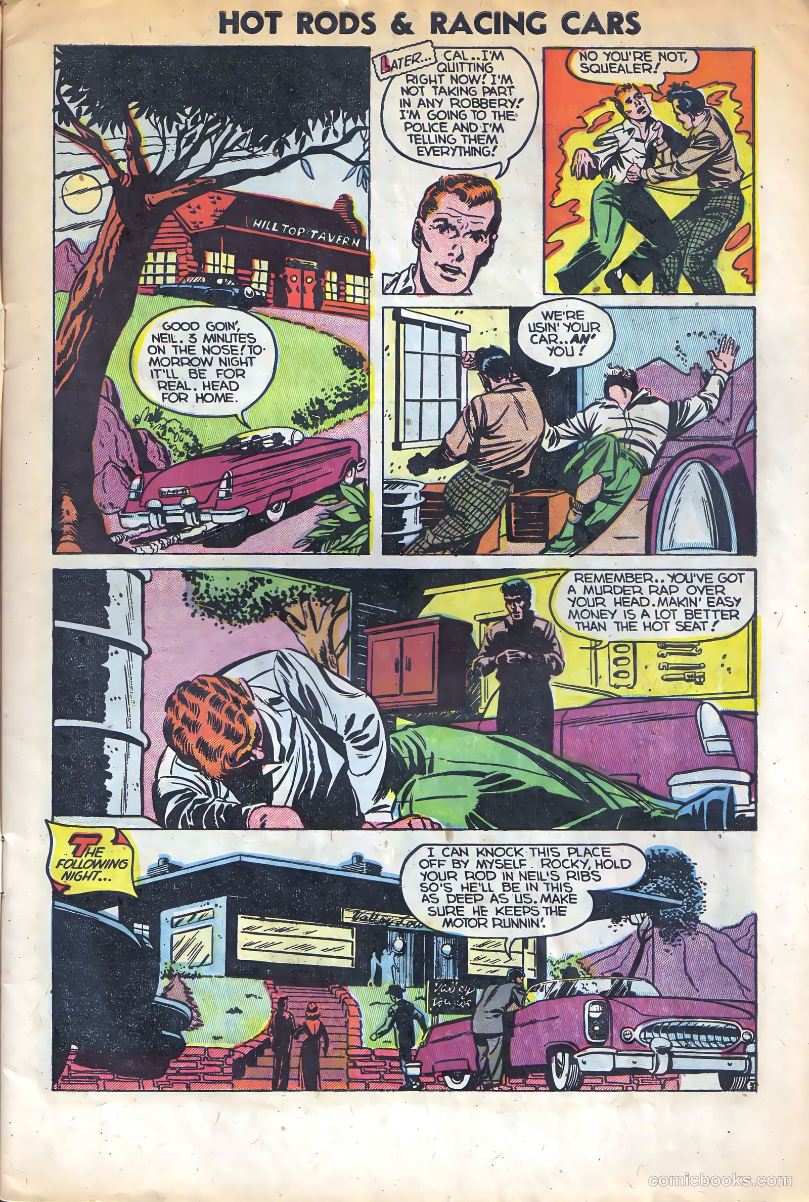 Hot Rods and Racing Cars #11 (1953) — page 7 of 36