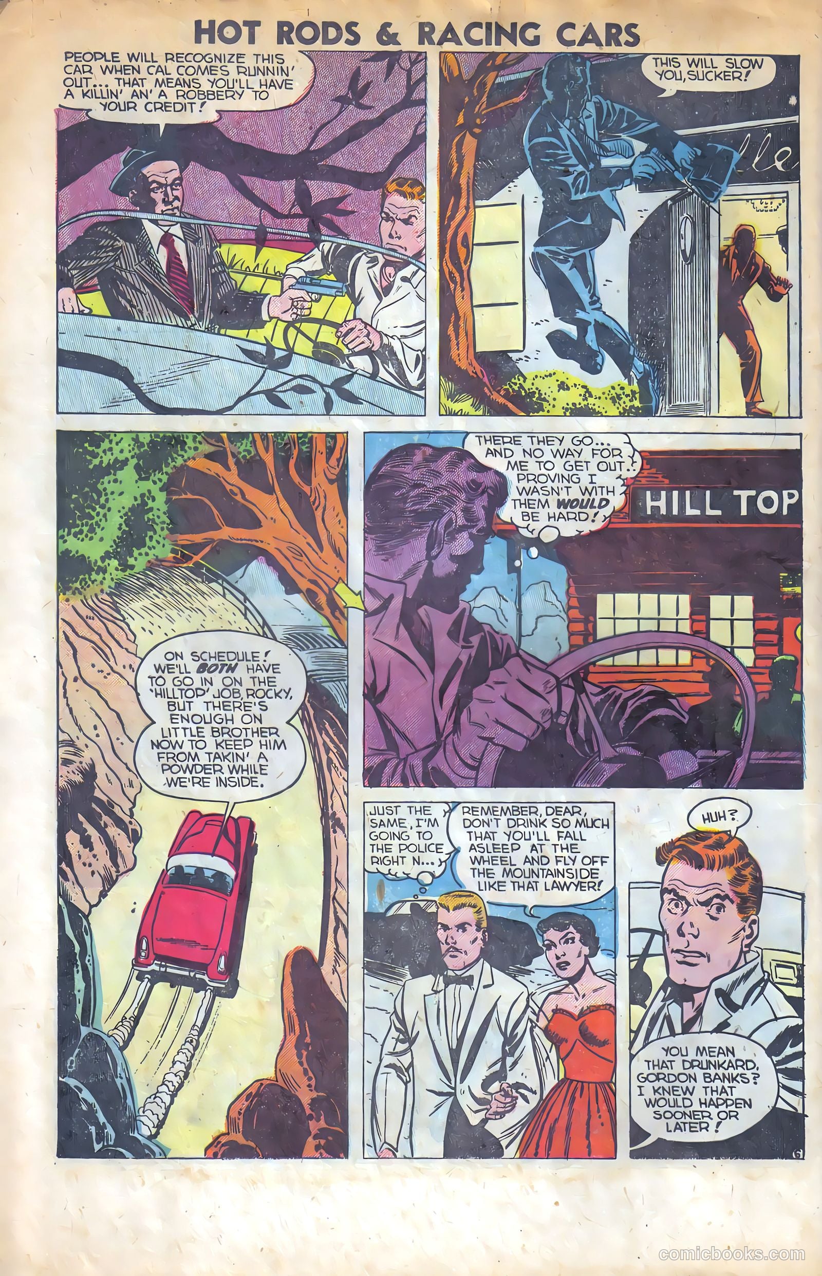 Hot Rods and Racing Cars #11 (1953) — page 8 of 36