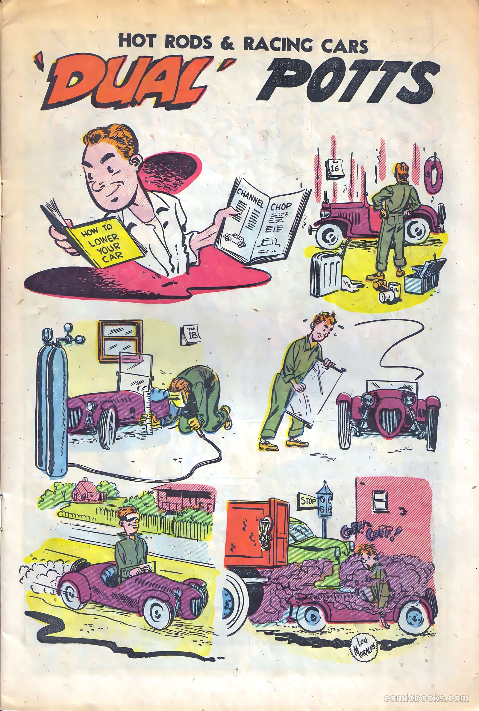 Hot Rods and Racing Cars #11 (1953) — page 11 of 36